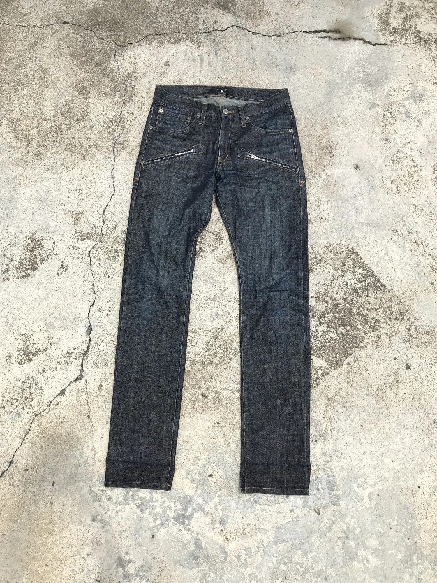 Issey Miyake Zucca Zipper Denim