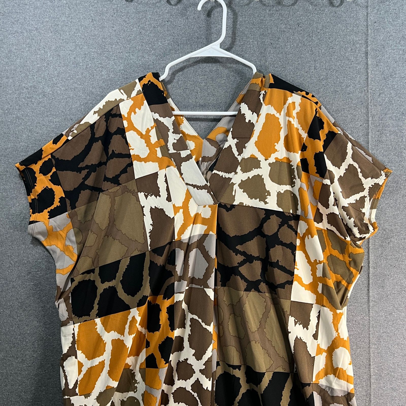Other Attitudes by Renee Reg Global Illusion Cocoon Size S / US 4 / IT 40 - 8 Thumbnail