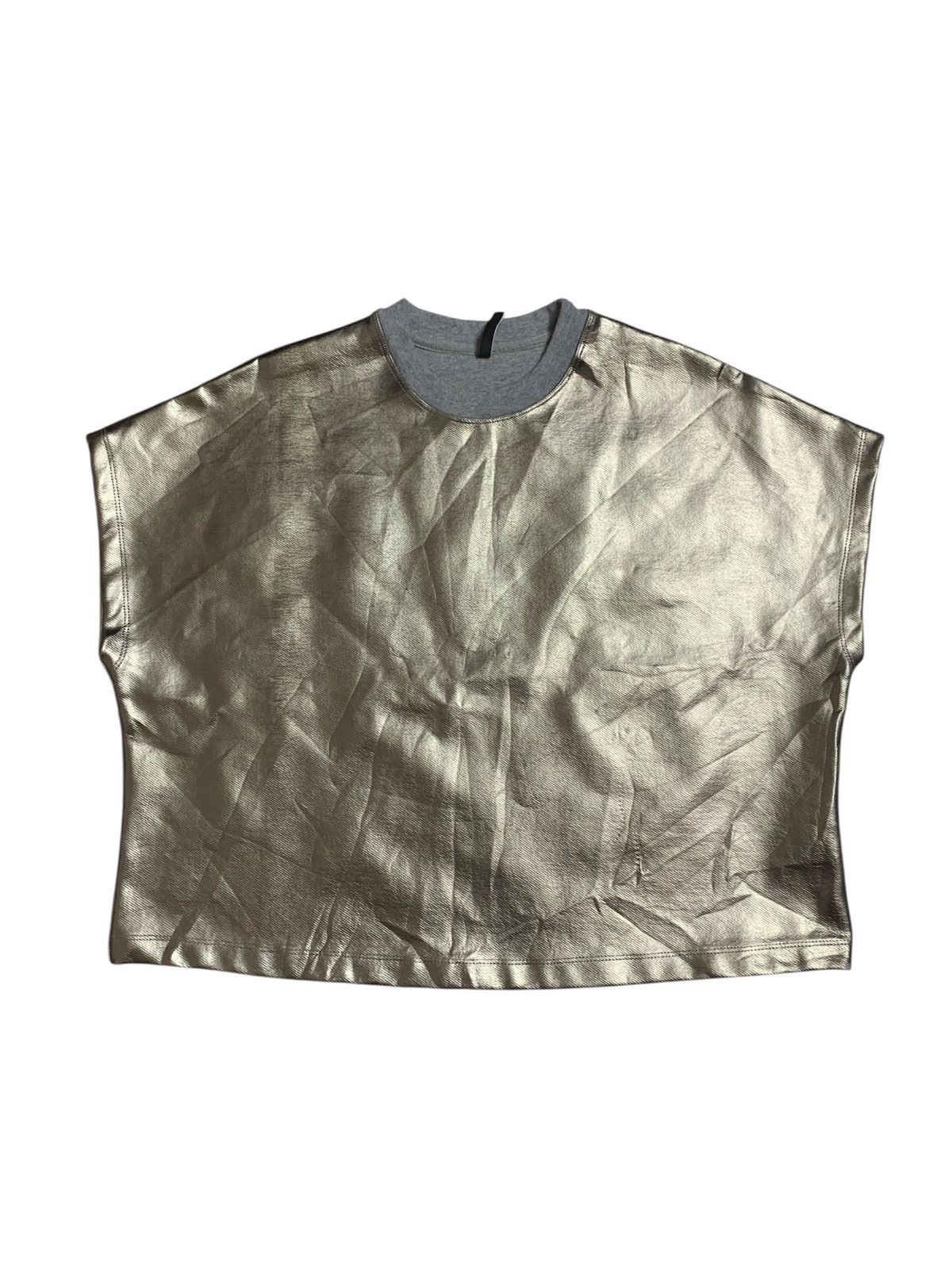 Neil Barrett Neil Barrett Boxy Fit Coated Shirt Size US S / EU 44-46 / 1 - 1 Thumbnail