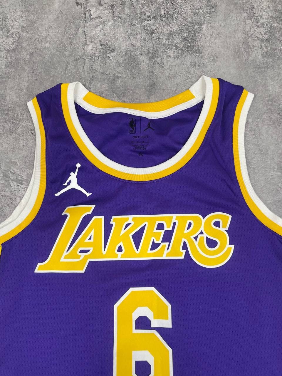 Other James #6 Jordan Los Angeles Lakers Men Basketball Jersey Size US L / EU 52-54 / 3 - 2 Thumbnail