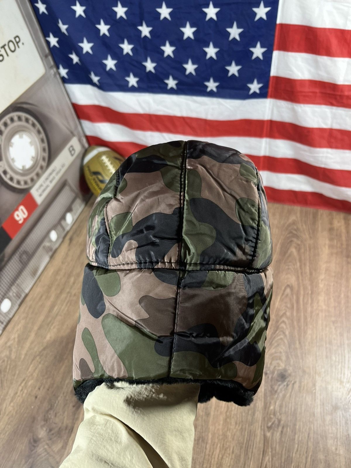 Japanese Brand Camouflage Balaclava Winter Hat Size ONE SIZE - 3 Thumbnail
