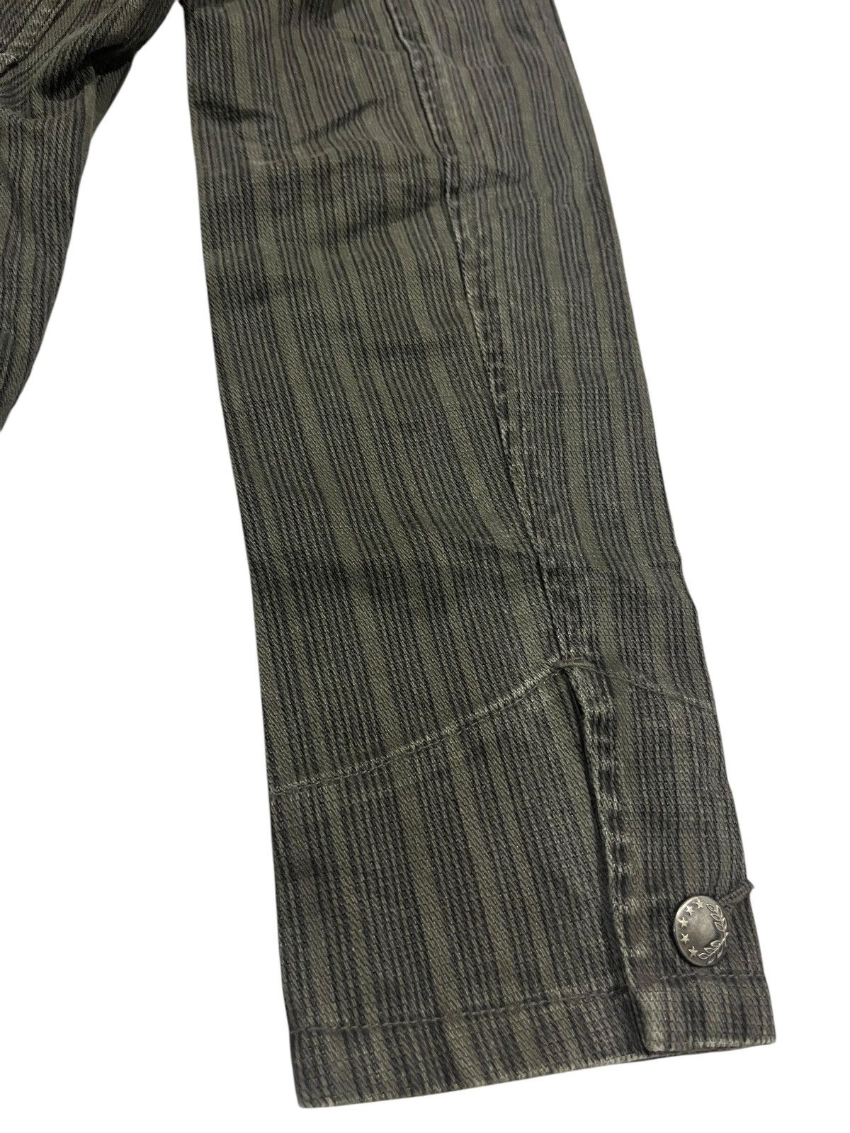Vintage Vintage Woolrich Stripped Button Up Blazer/Coat Jacket Size US L / EU 52-54 / 3 - 15 Thumbnail