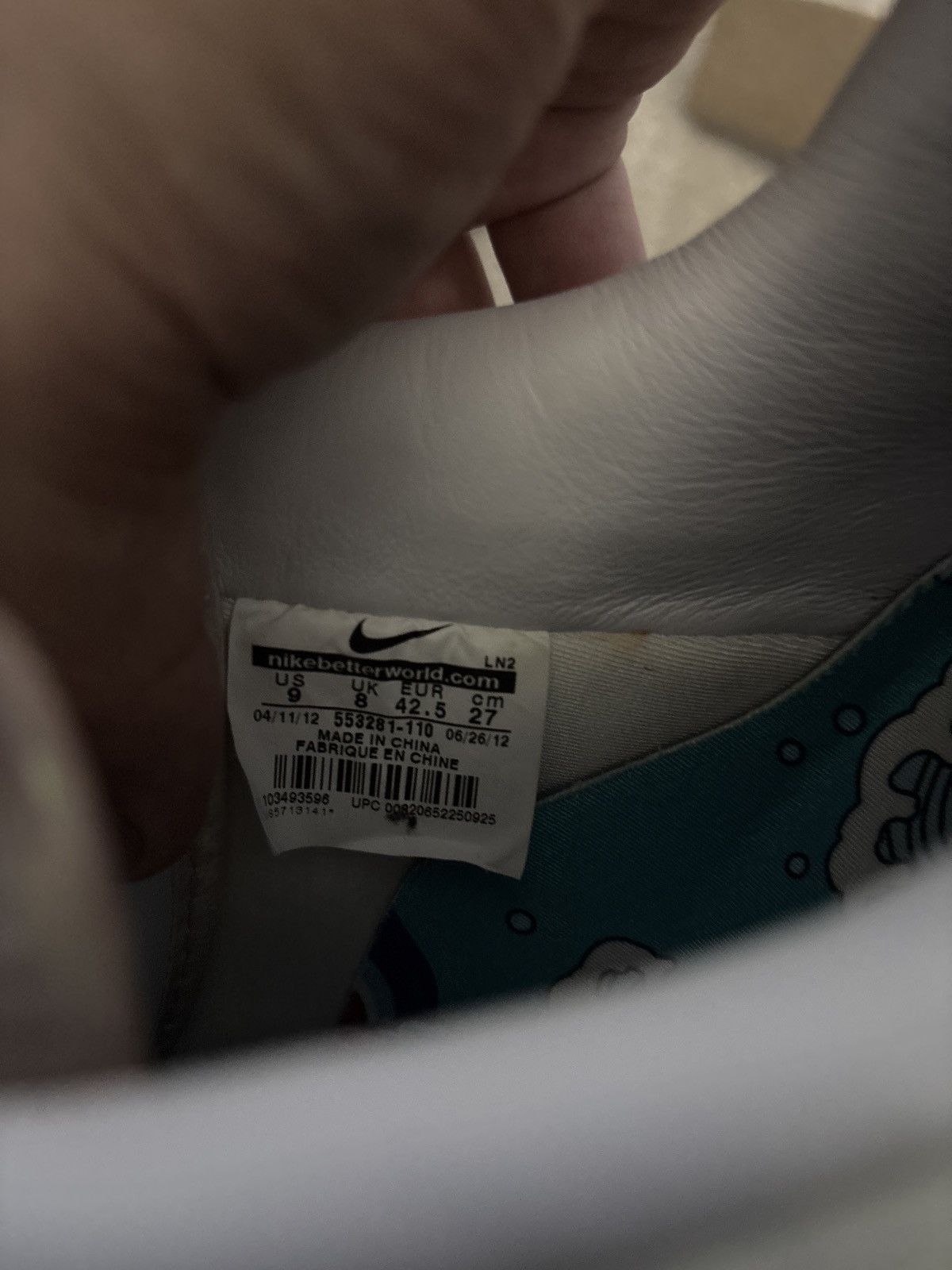 Nike NIKE Air Force 1 Low Supreme I/O YOTD III (3) Size US 9 / EU 42 - 7 Thumbnail