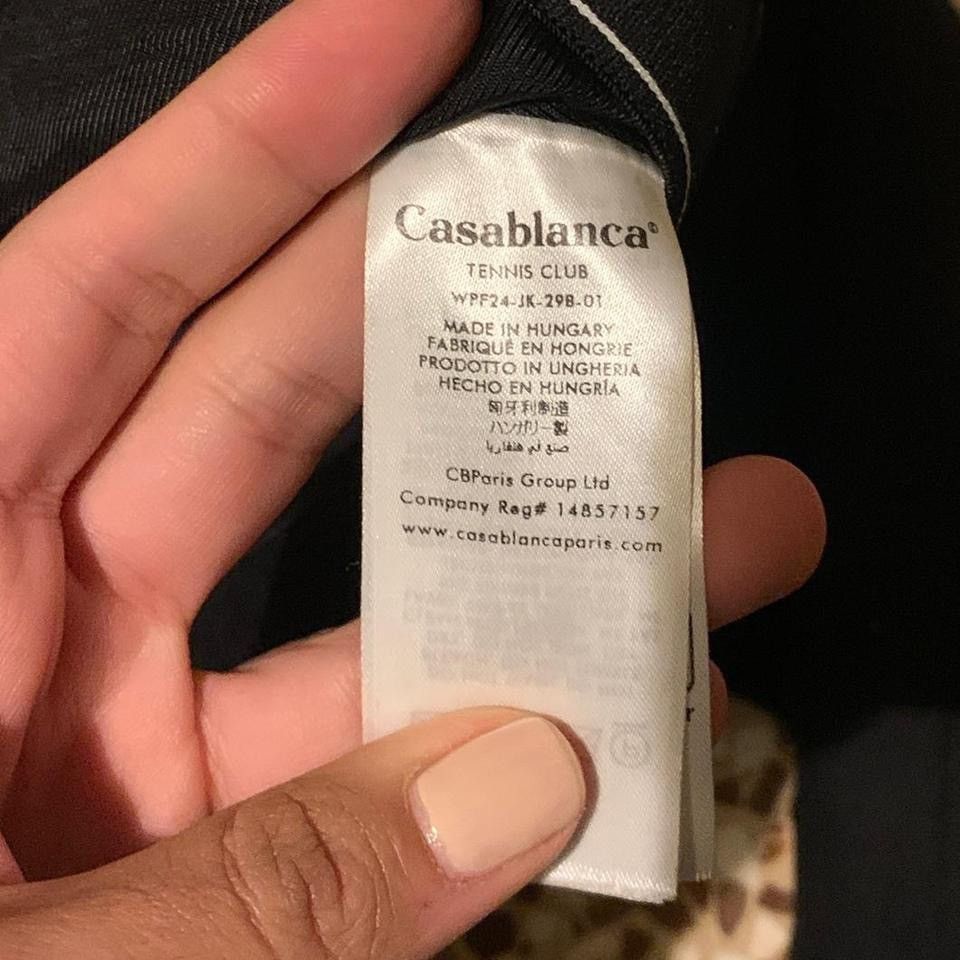 Casablanca Black Casablanca Sports Cropped Wool Tailoring Jacket Size S / US 4 / IT 40 - 7 Thumbnail