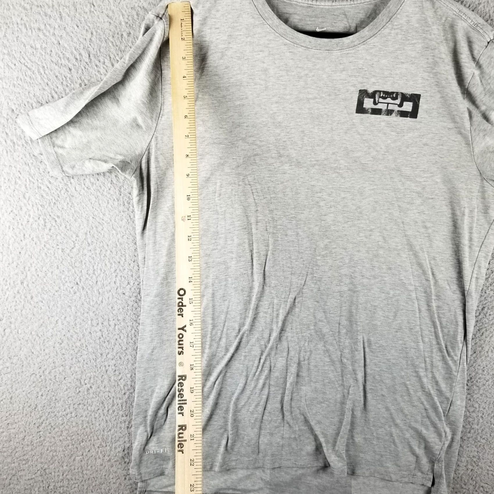 Nike Nike Shirt Basketball Lion Double-Sided Adult Medium White Nike 831091 Mens Size US M / EU 48-50 / 2 - 4 Thumbnail