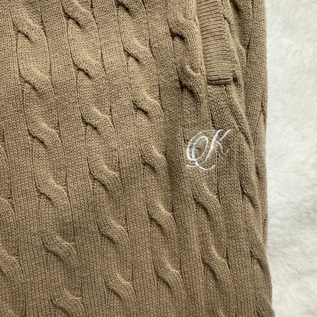 Kith NWT- KITH Garrett Cable Knit Pant - Birch - Size XL Size 36" / US 14 / IT 50 - 4 Thumbnail