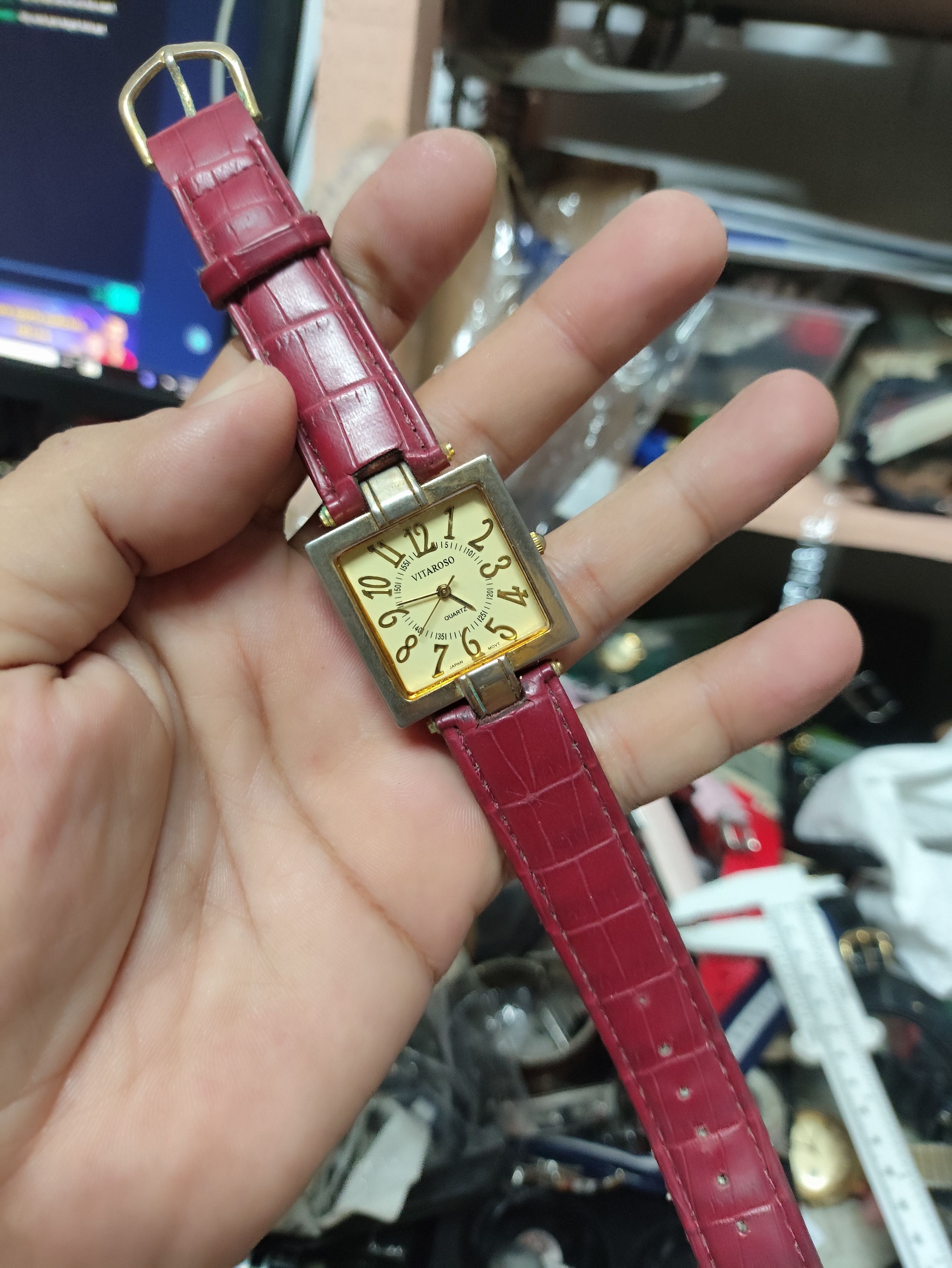 Vintage Vintage VITAROSO QUARTZ JAPAN MOVEMENT Size ONE SIZE - 4 Thumbnail
