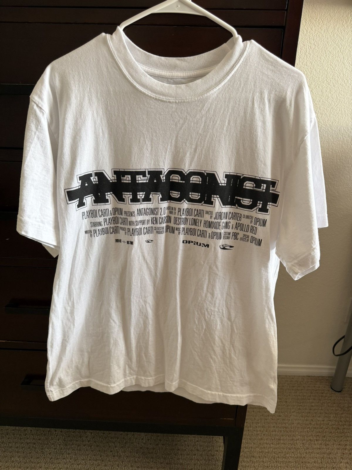 Playboi Carti Playboi Carti Antagonist Tour Concert T-Shirt jersey Size US L / EU 52-54 / 3 - 1 Thumbnail
