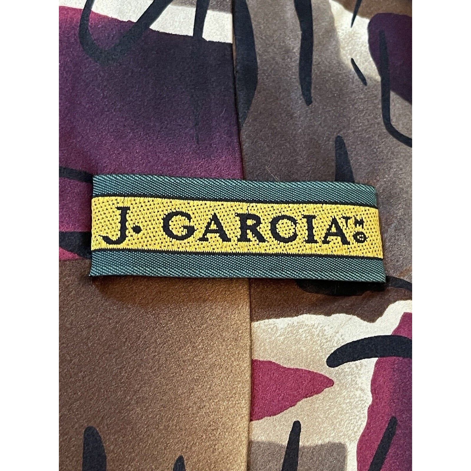 Other J. Garcia 100% Silk Men’s Neck Tie Made In China Size ONE SIZE - 9 Thumbnail