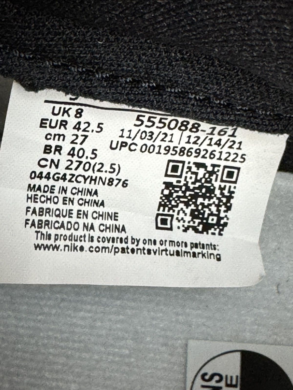 Jordan Brand × Nike New Original Nike Air Jordan 1 Retro High Og(555088 161) Size US 9 / EU 42 - 6 Thumbnail