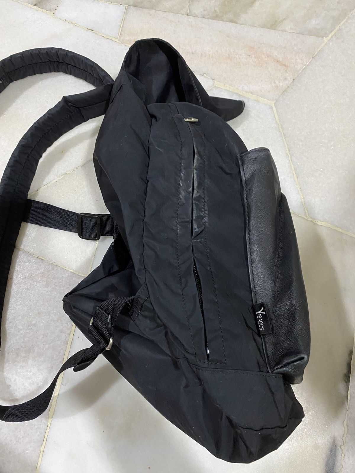 Yohji Yamamoto Yohji Yamamoto Y’saccs leather Backpack Size ONE SIZE - 5 Thumbnail