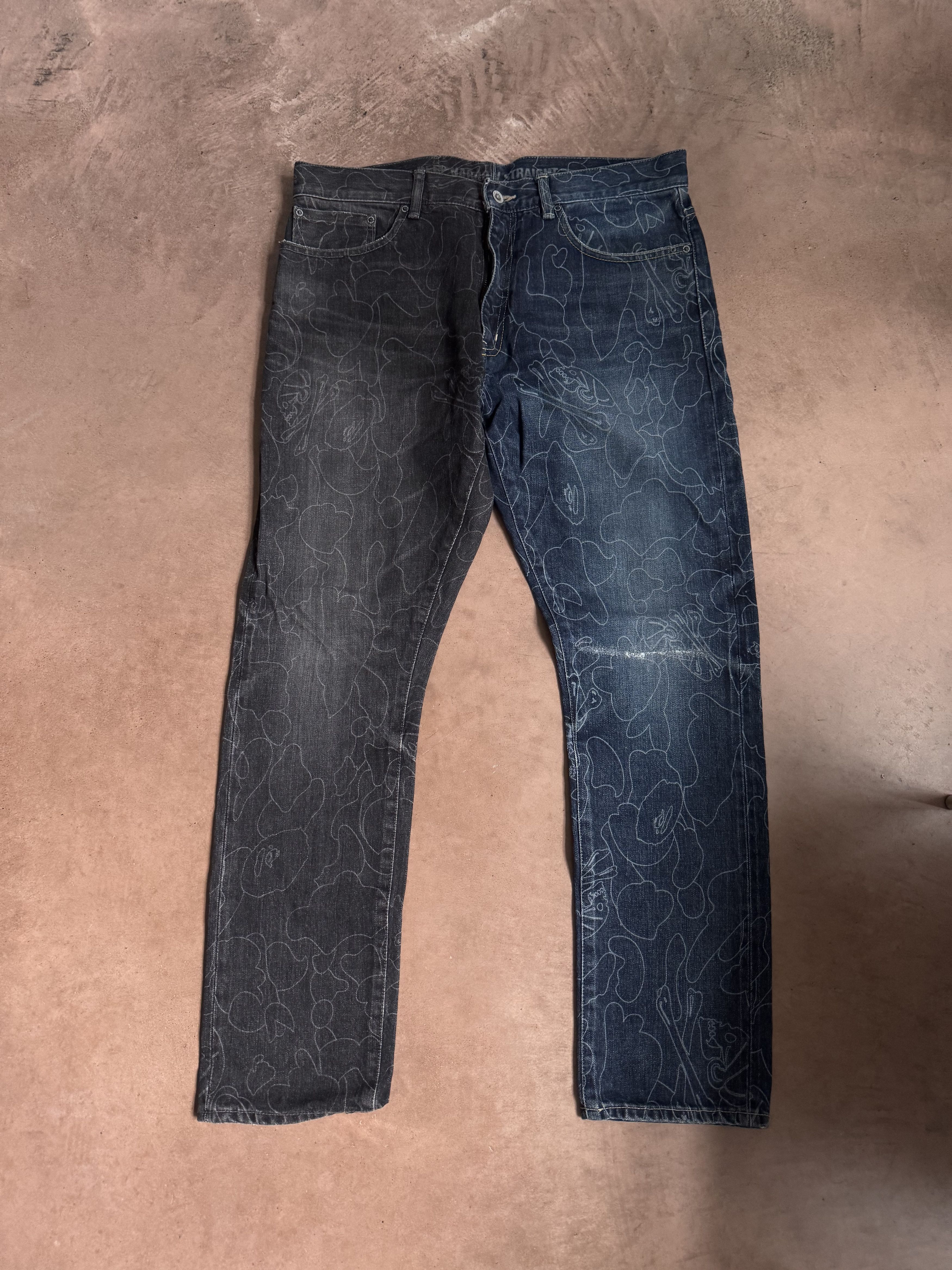 Bape × Neighborhood Bape x Neighborhood DP Jeans Size L 36 Size US 36 / EU 52 - 1 Thumbnail