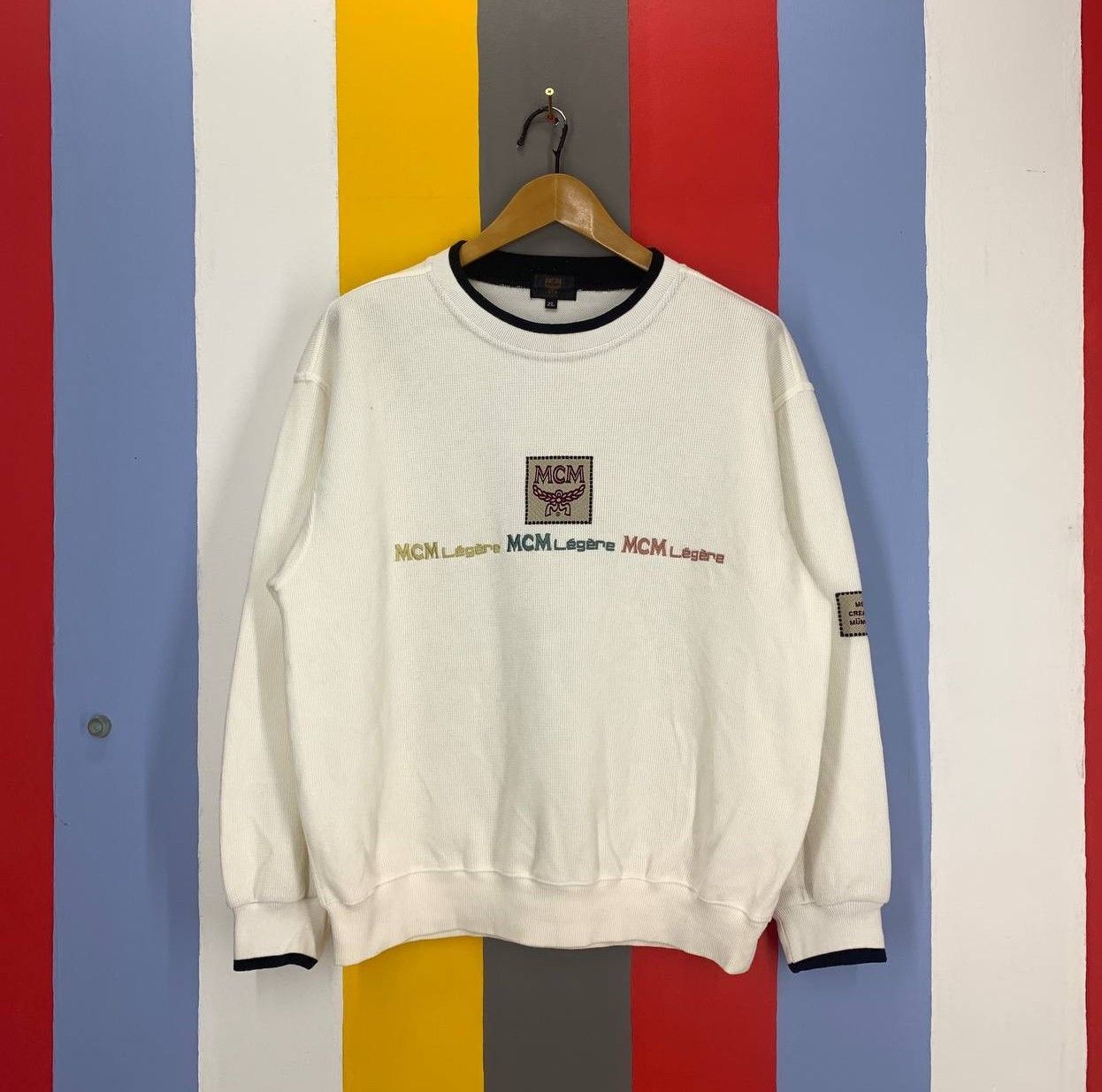 MCM LEGERE Crew Neck Sweatshirt #2482/AO