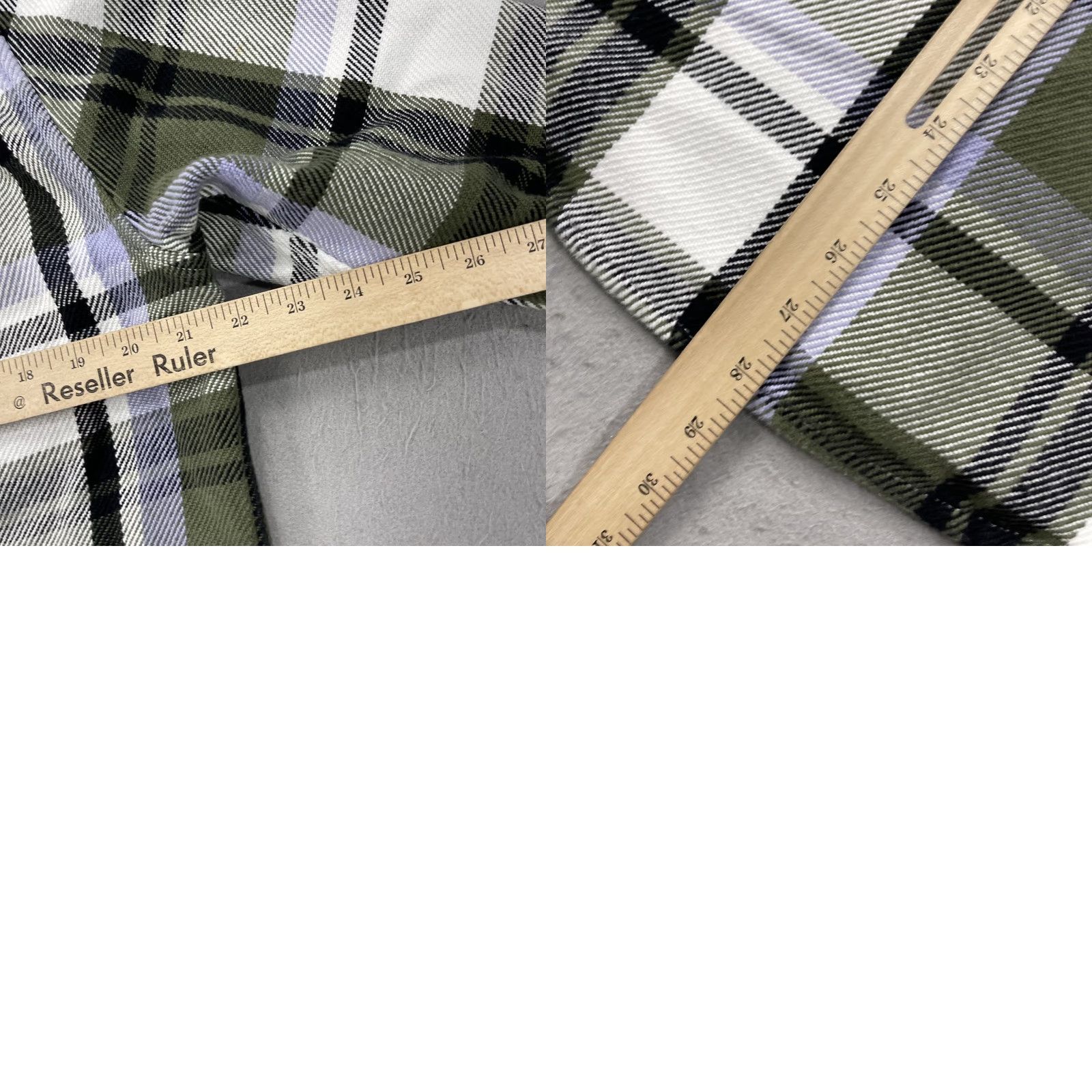 Outerknown Outerknown Blanket Shirt Mens M Green Plaid 100% Cotton Flannel Surf Casual Shirt Size US M / EU 48-50 / 2 - 8 Thumbnail