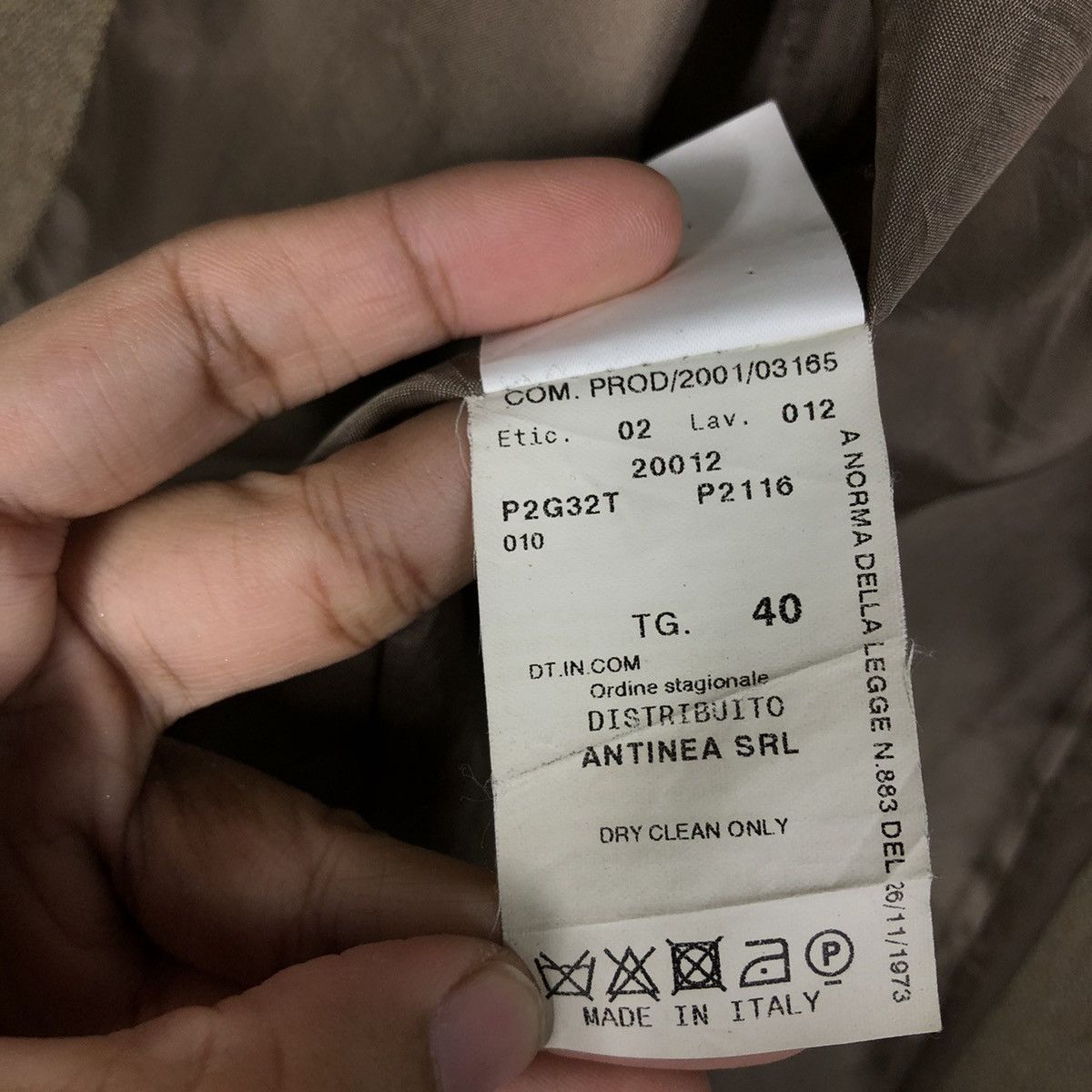 📌Vintage Emporio Armani Made in Italy Button Jacket