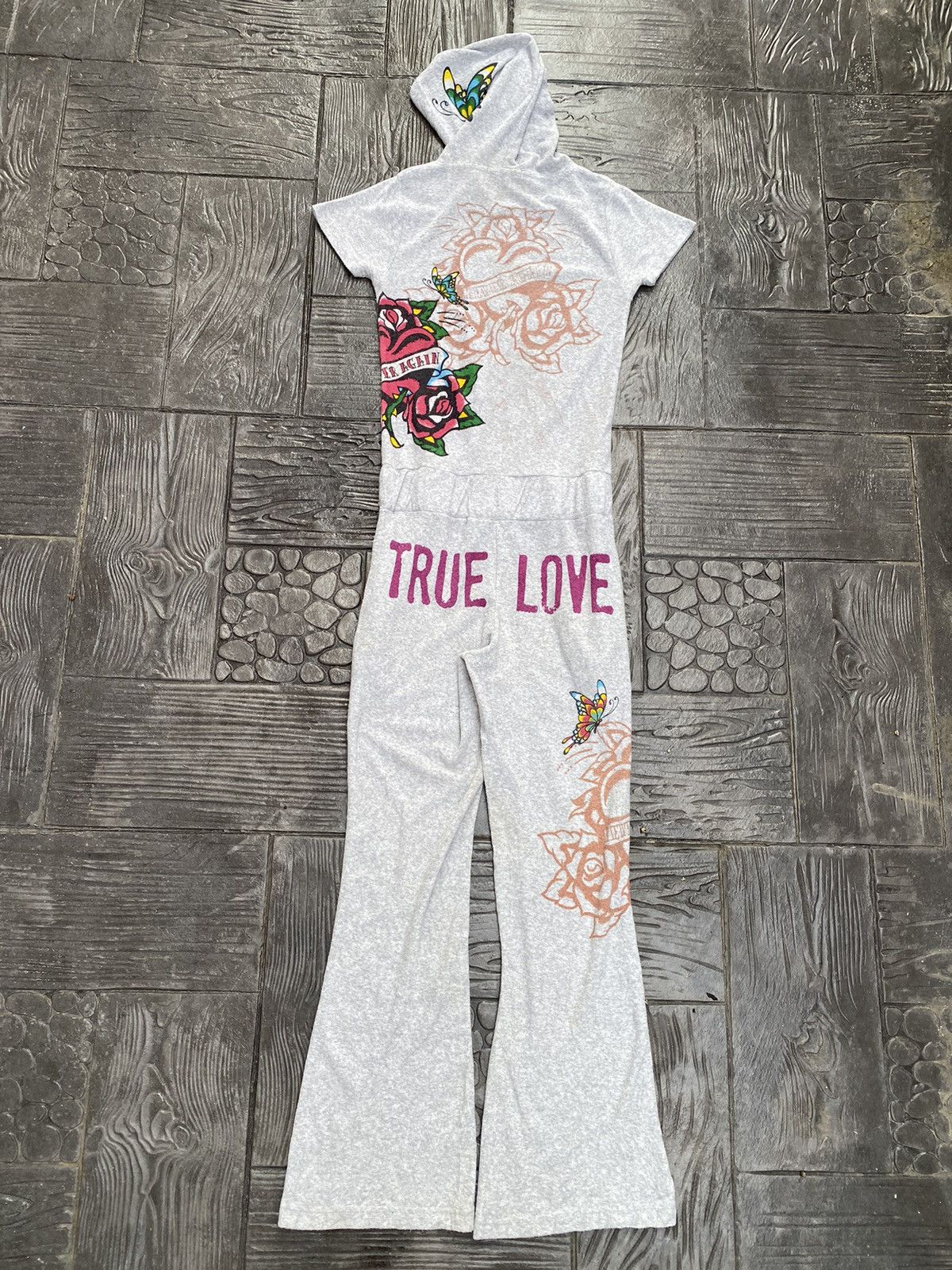 If Six Was Nine × Japanese Brand 🔥RARE🔥 Japanese Brand Multiprint Overall Hooded Jumper Size M / US 6-8 / IT 42-44 - 4 Thumbnail