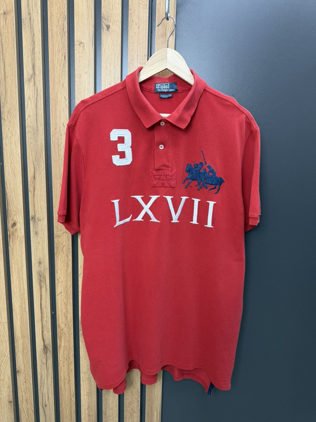 Polo Ralph Lauren Polo Ralph Lauren Big Pony LXVII Polo Shirt Red XL Size US XL / EU 56 / 4 - 1 Thumbnail