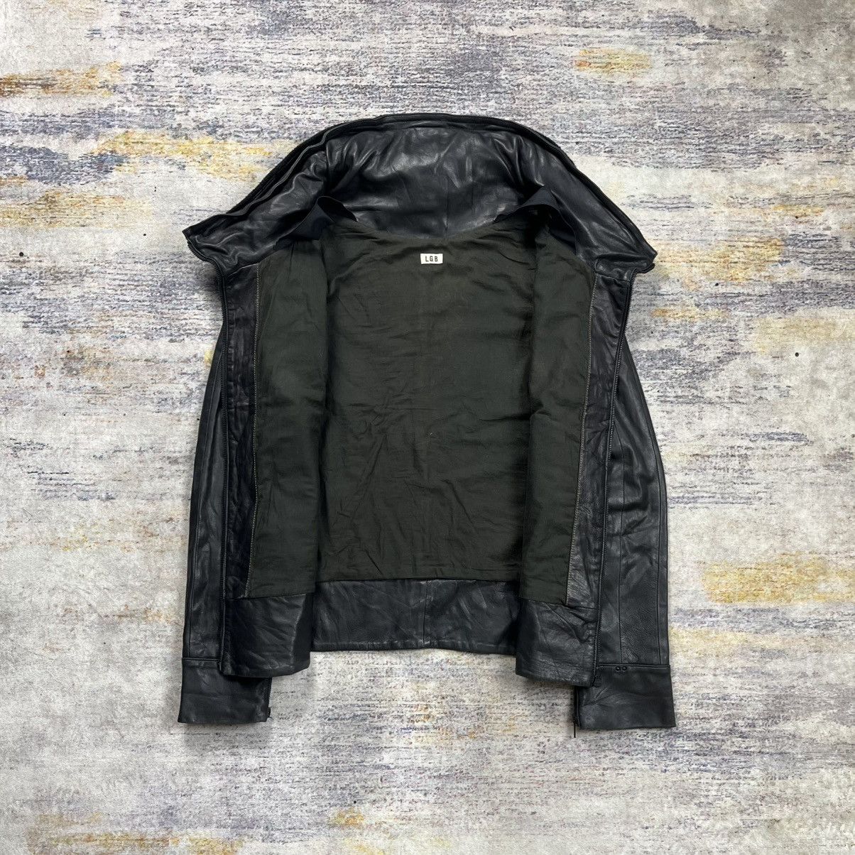 Le Grande Bleu (L.G.B.) 🔥 OFFER🔥 LGB Le Grande Bleu bono 6 leather jacket Size US M / EU 48-50 / 2 - 13 Thumbnail