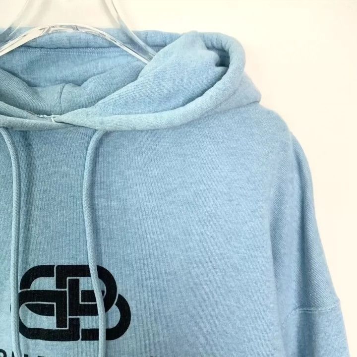 Balenciaga Balenciaga Logo monogram print hooded long sleeve sweatshir Size US S / EU 44-46 / 1 - 3 Thumbnail