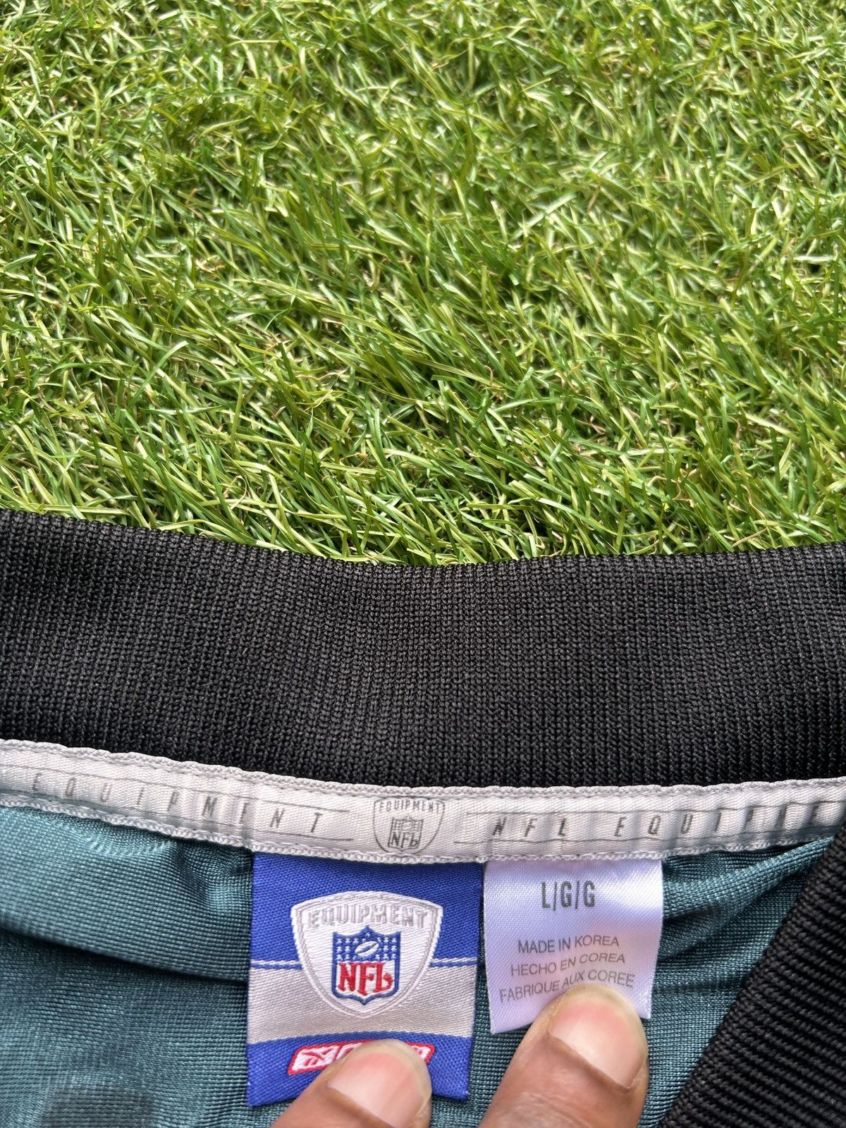 Reebok Vintage Reebok NFL Equipment Philadelphia Eagles Jersey Size US L / EU 52-54 / 3 - 3 Thumbnail