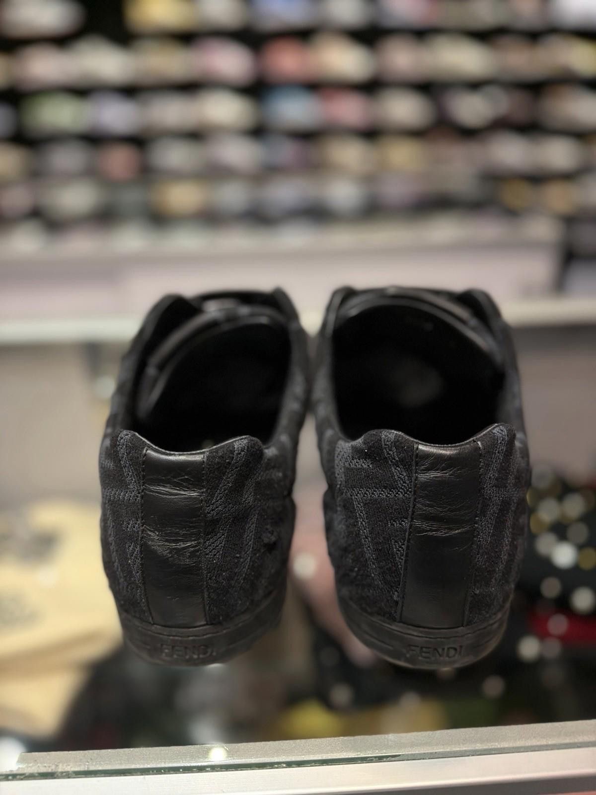 Fendi FENDI Monogram Black FF Logo Sneaker Men Size 7UK/8US $800 Size US 8 / EU 41 - 9 Thumbnail