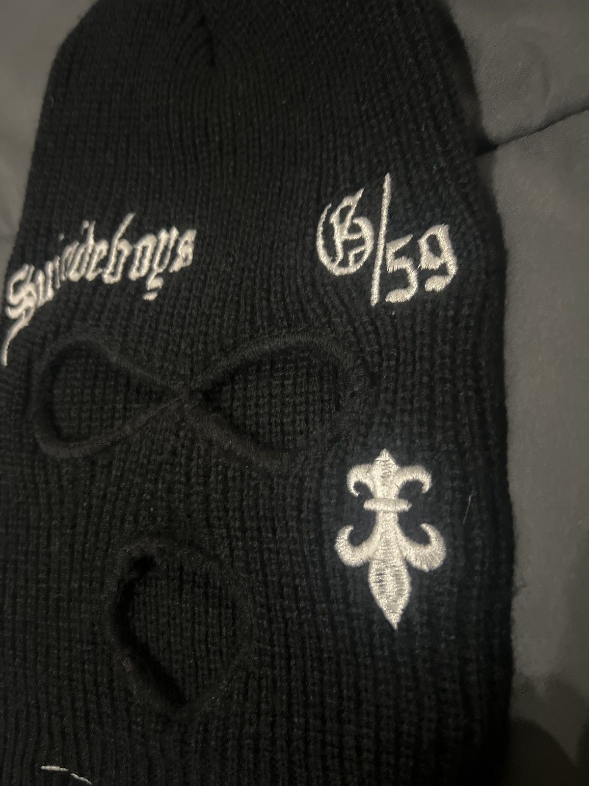 image of G59 Records $Uicideboys Ski Mask in Black, Men's