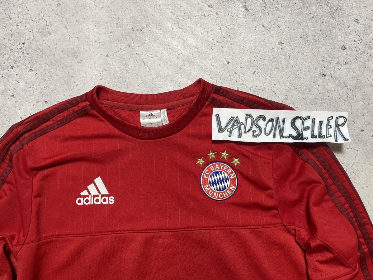 Adidas Vintage Adidas Bayern Munchen Blokecore Football Sweatshirt Size US S / EU 44-46 / 1 - 6 Thumbnail