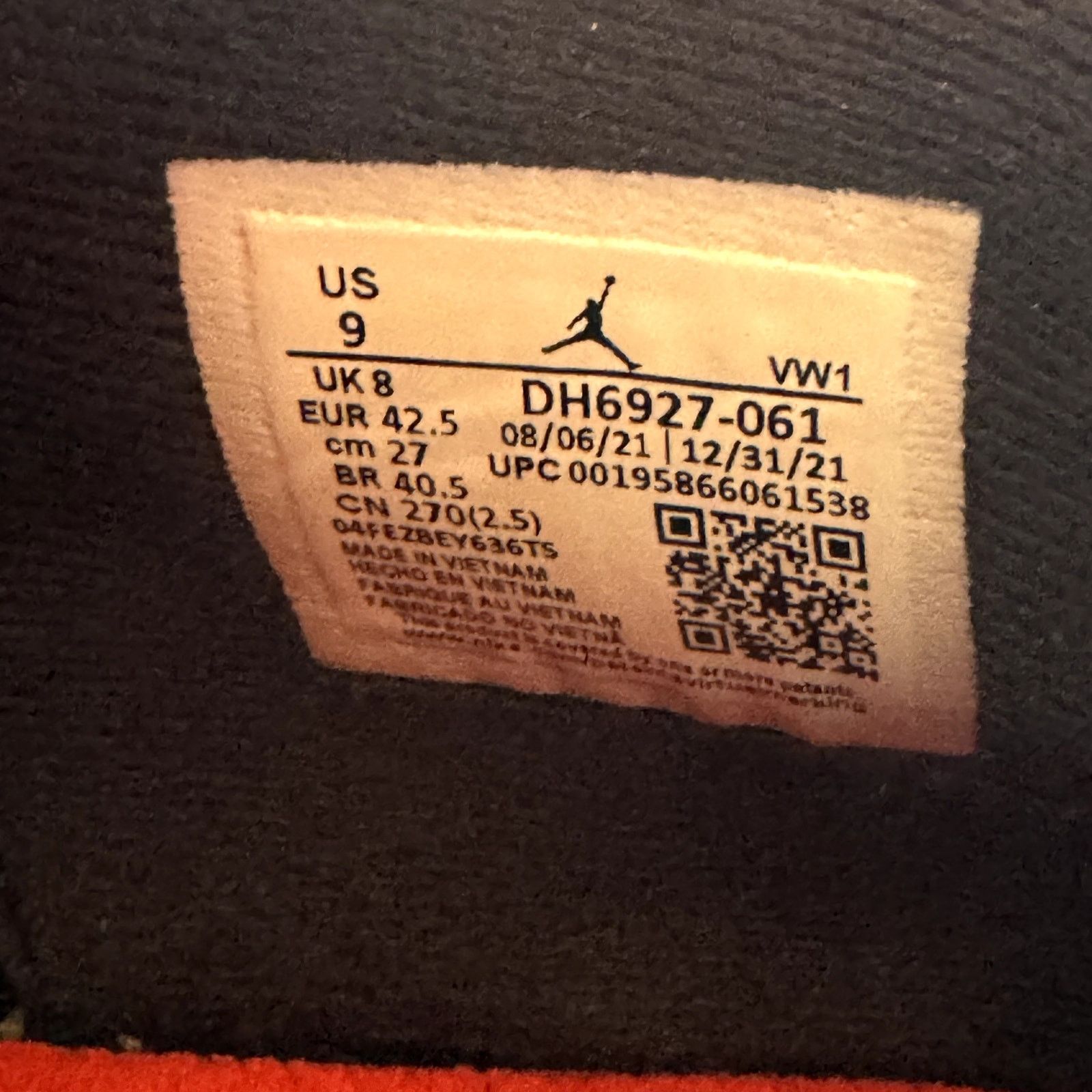 Jordan Brand × Nike Size 9 - Nike Air Jordan 4 Retro Infrared Men's Shoes Size US 9 / EU 42 - 8 Thumbnail