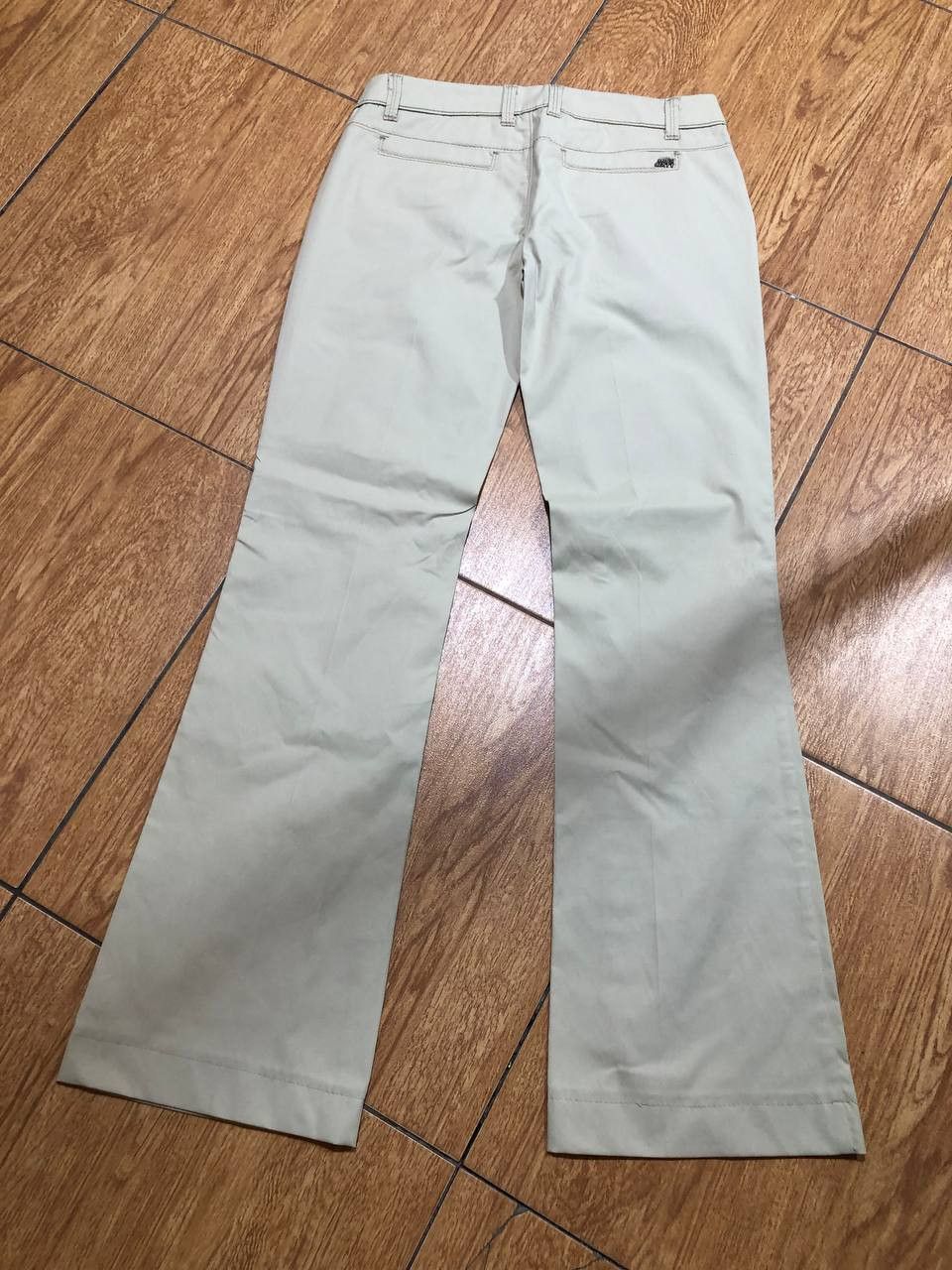 Miss Sixty VINTAGE Miss Sixty Beige Ladies Trousers flared pants Y2K, Size 28" / US 6 / IT 42 - 13 Thumbnail