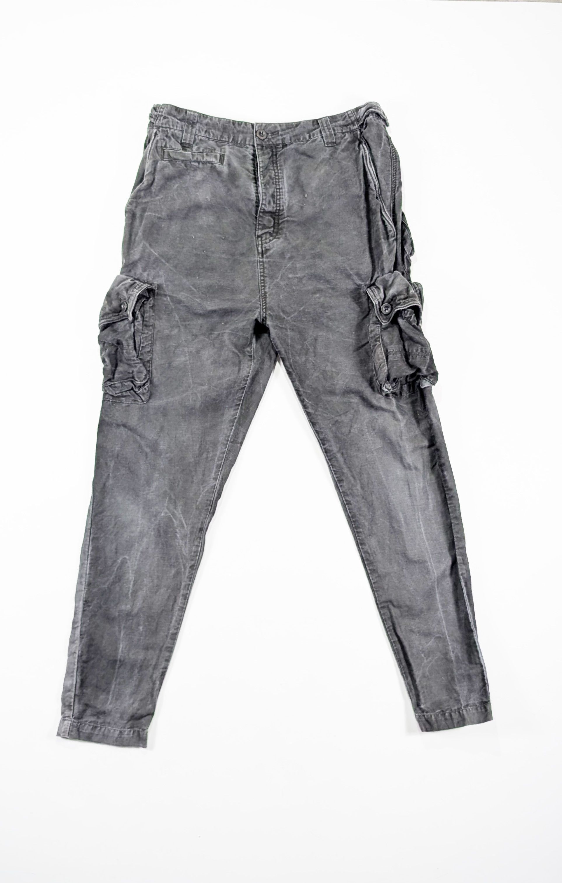Allsaints Allsaints Infantry Linen Cotton Cargo Military Pants Size 32 Size US 32 / EU 48 - 1 Thumbnail