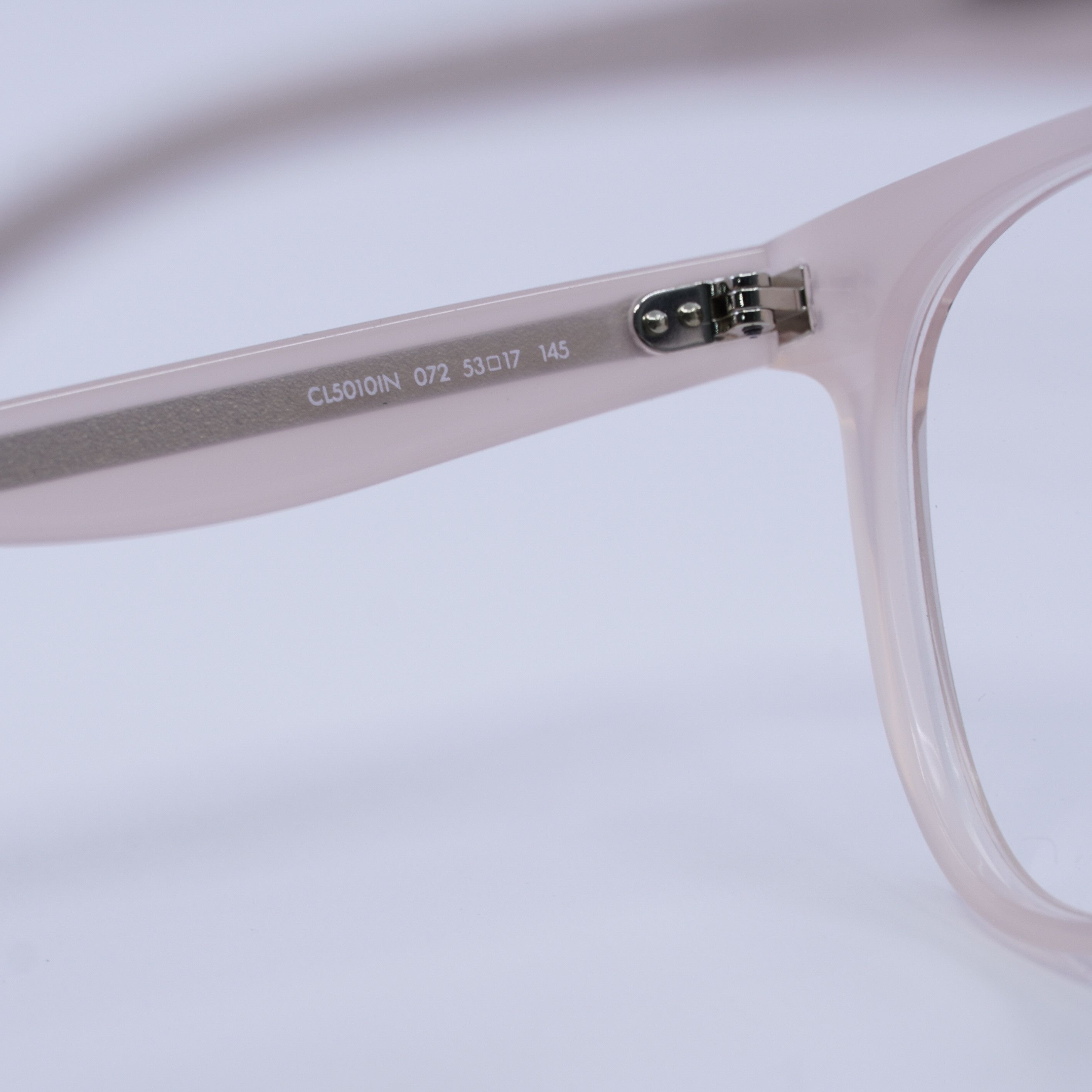 Celine Celine CL5010IN 072 Eyeglasses Shiny Rose Pink 53mm Square Size ONE SIZE - 9 Thumbnail