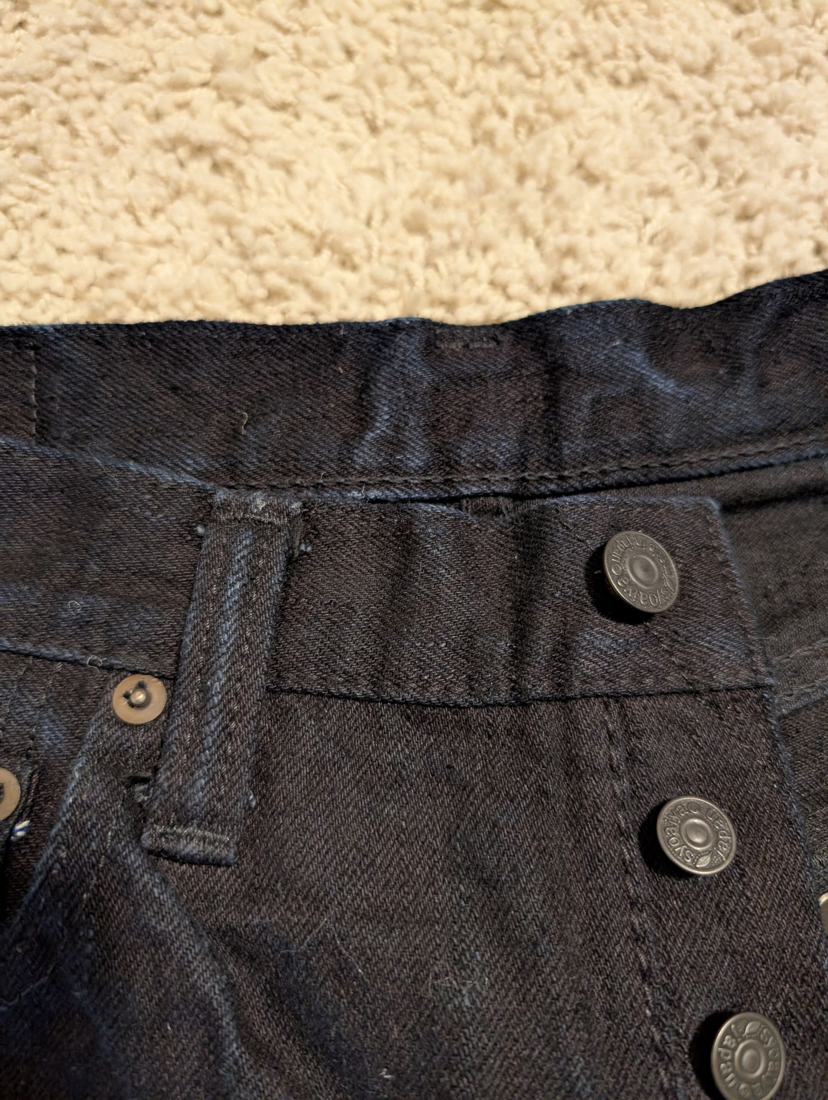 Pure Blue Japan Pure Blue Japan 18oz-IDBK-013 Size US 33 - 4 Thumbnail