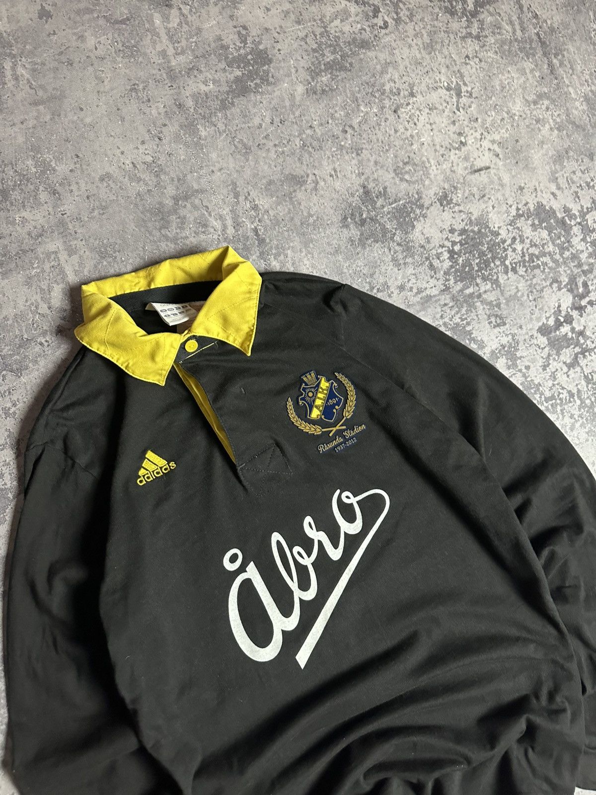 Adidas AIK STOCKHOLM 2012 FOOTBALL SHIRT SOCCER JERSEY POLO ADIDAS Size US S / EU 44-46 / 1 - 4 Thumbnail