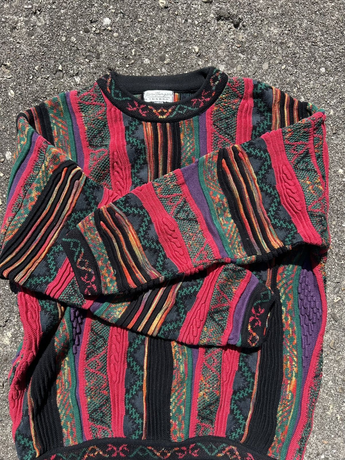 Tundra Canada Vintage Norm Thompson Tundra Canada Coogi Style Sweater XL Size US XL / EU 56 / 4 - 4 Thumbnail