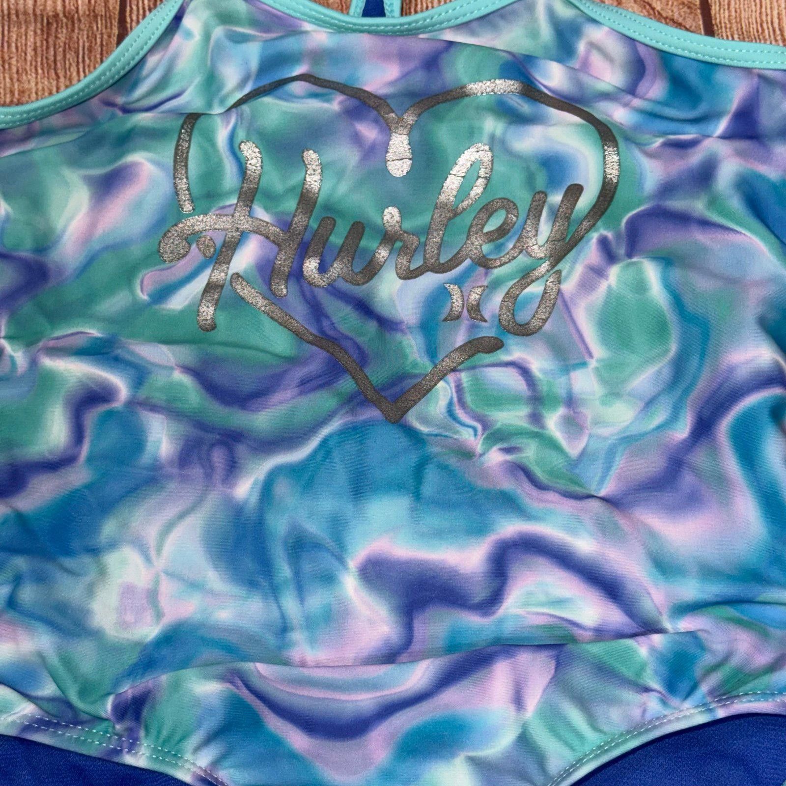 Hurley Hurley Girls' One-Piece Swimsuit Size 5/6 Size ONE SIZE - 2 Thumbnail