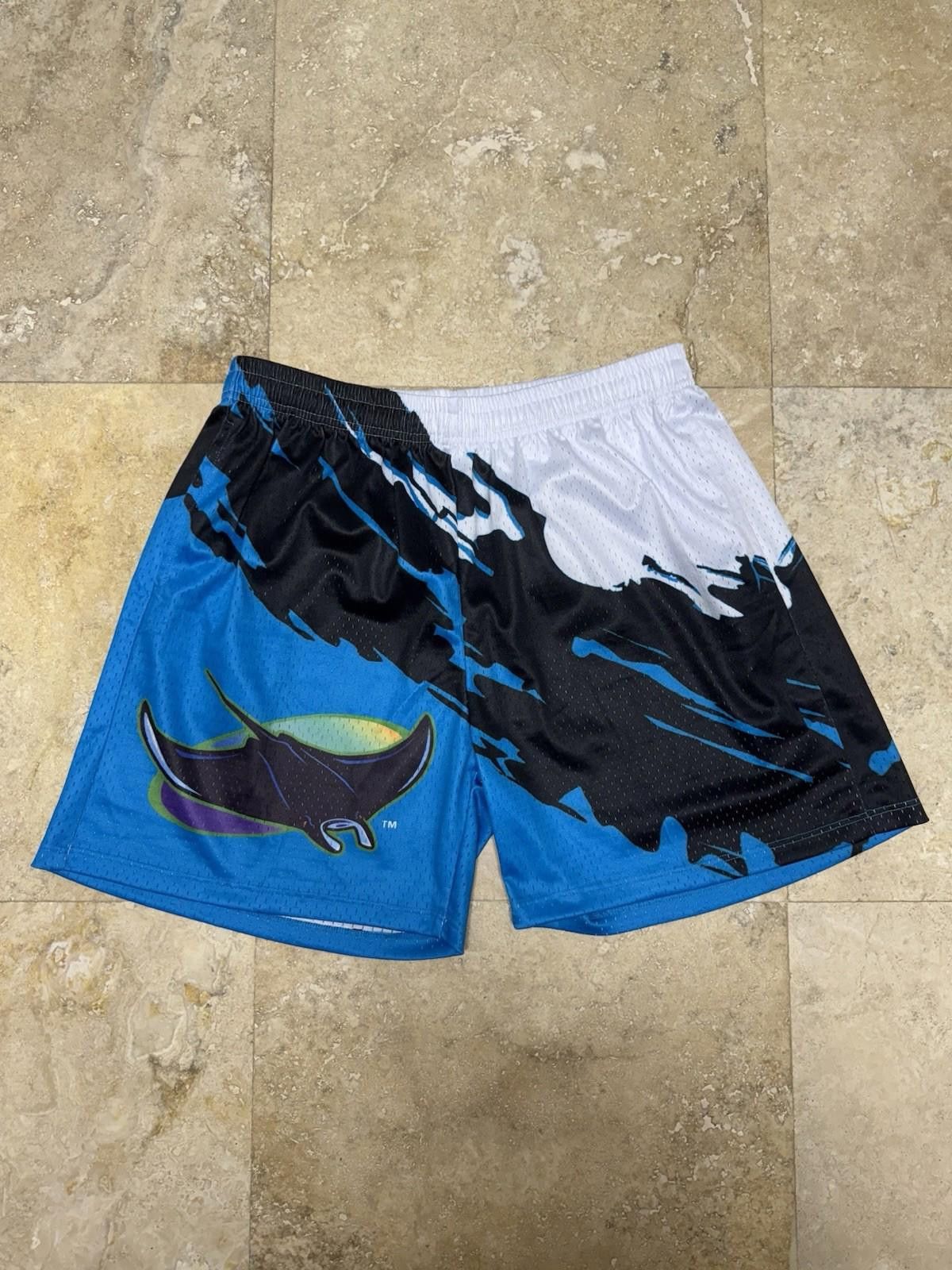 Logo Athletic × MLB VTG Inspired TampaBay Devil Rays Logo Athletic Splash Shorts Size US 40 / EU 56 - 2 Thumbnail