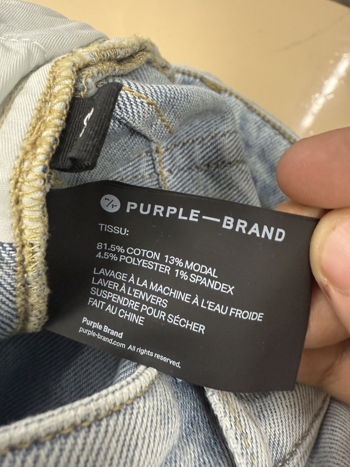 Other Purple Brand Flare Sun Fade Jeans Size 26" / US 2 / IT 38 - 5 Thumbnail