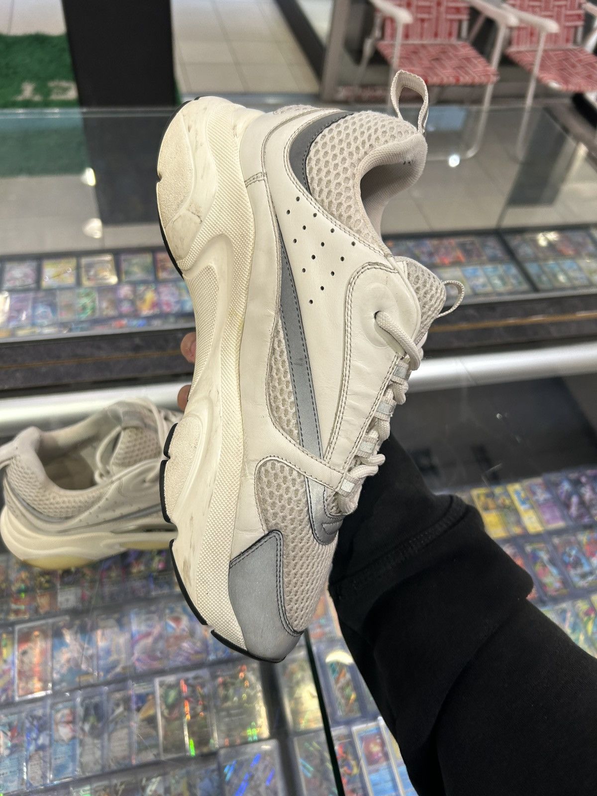 Dior Dior b22 white grey Size US 10 / EU 43 - 4 Thumbnail
