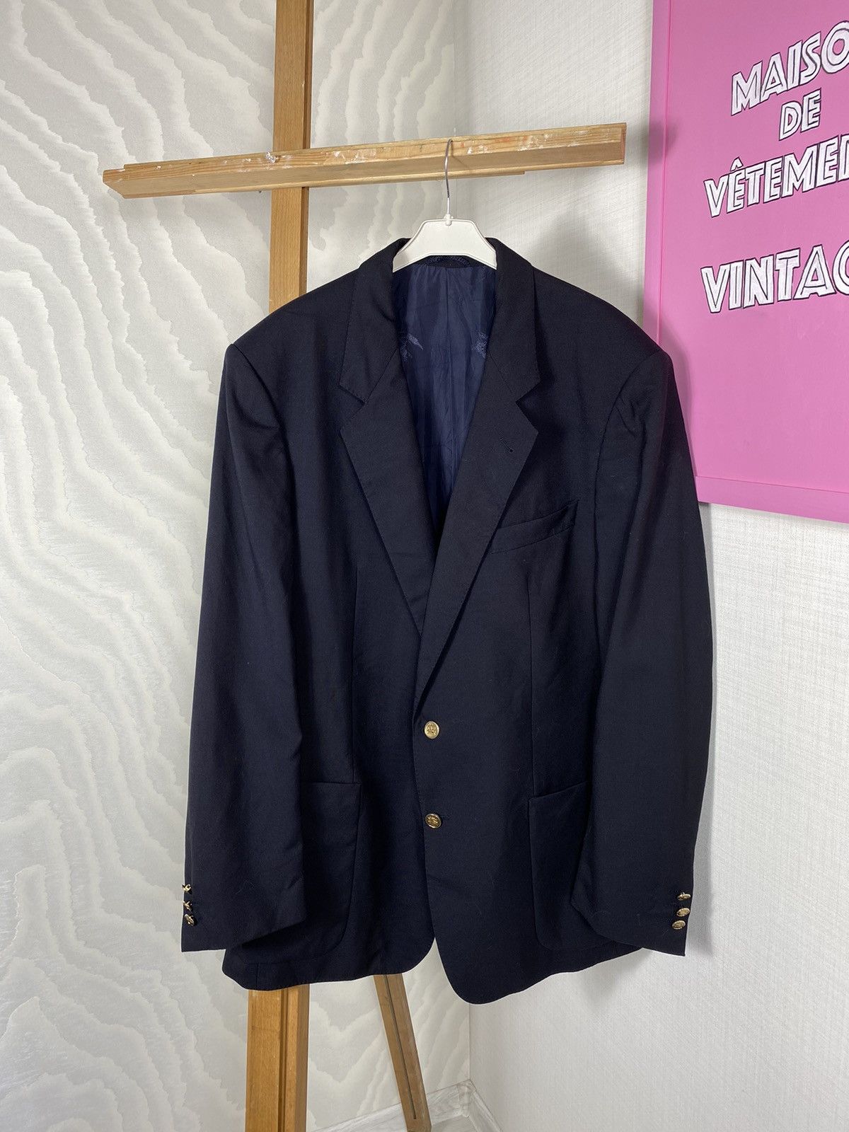 Burberry × Vintage Burberrys London vintage blazer Size 46L - 1 Thumbnail