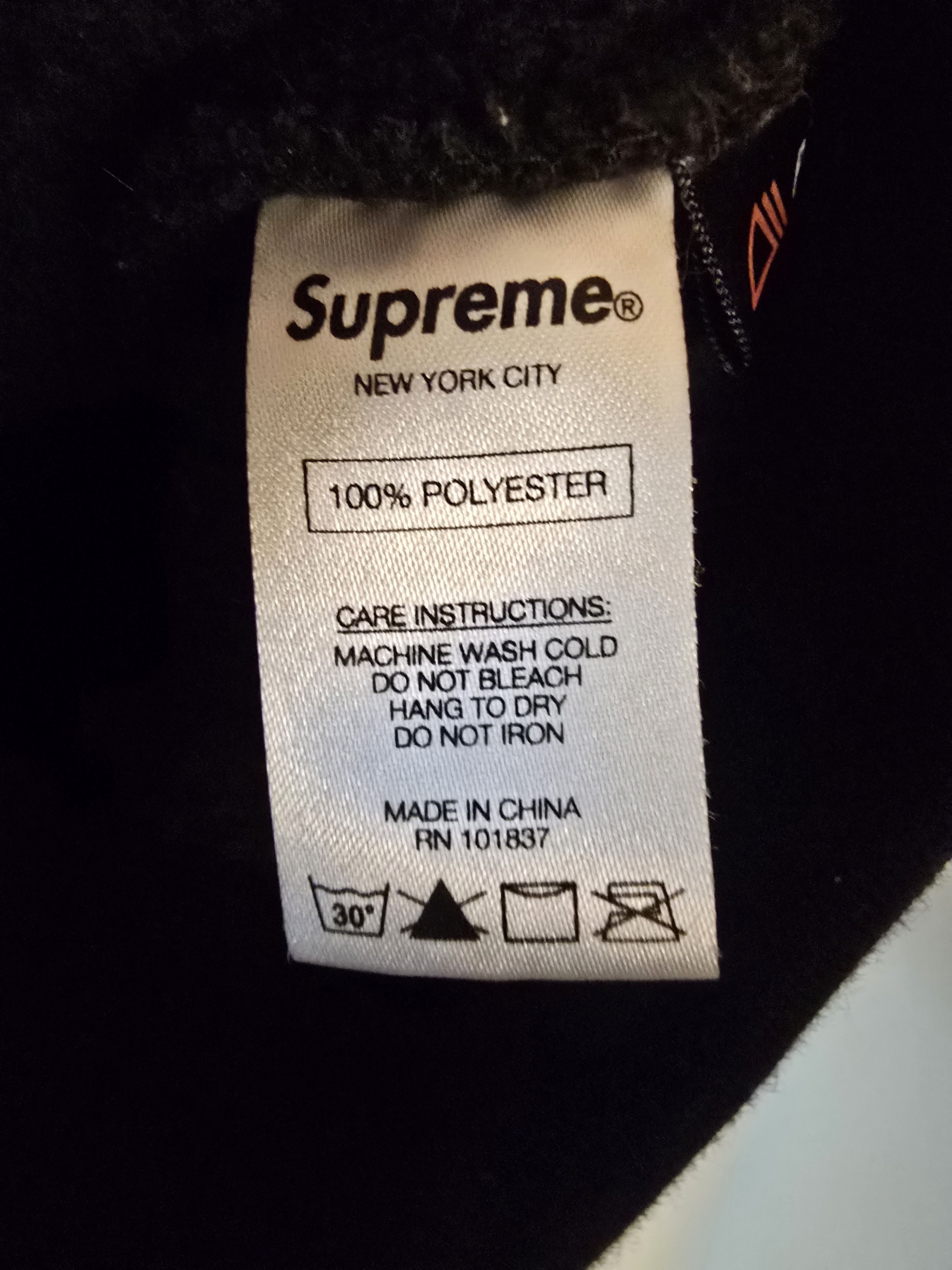 Supreme Supreme Polartec Embroidered Crewneck Size US S / EU 44-46 / 1 - 3 Thumbnail
