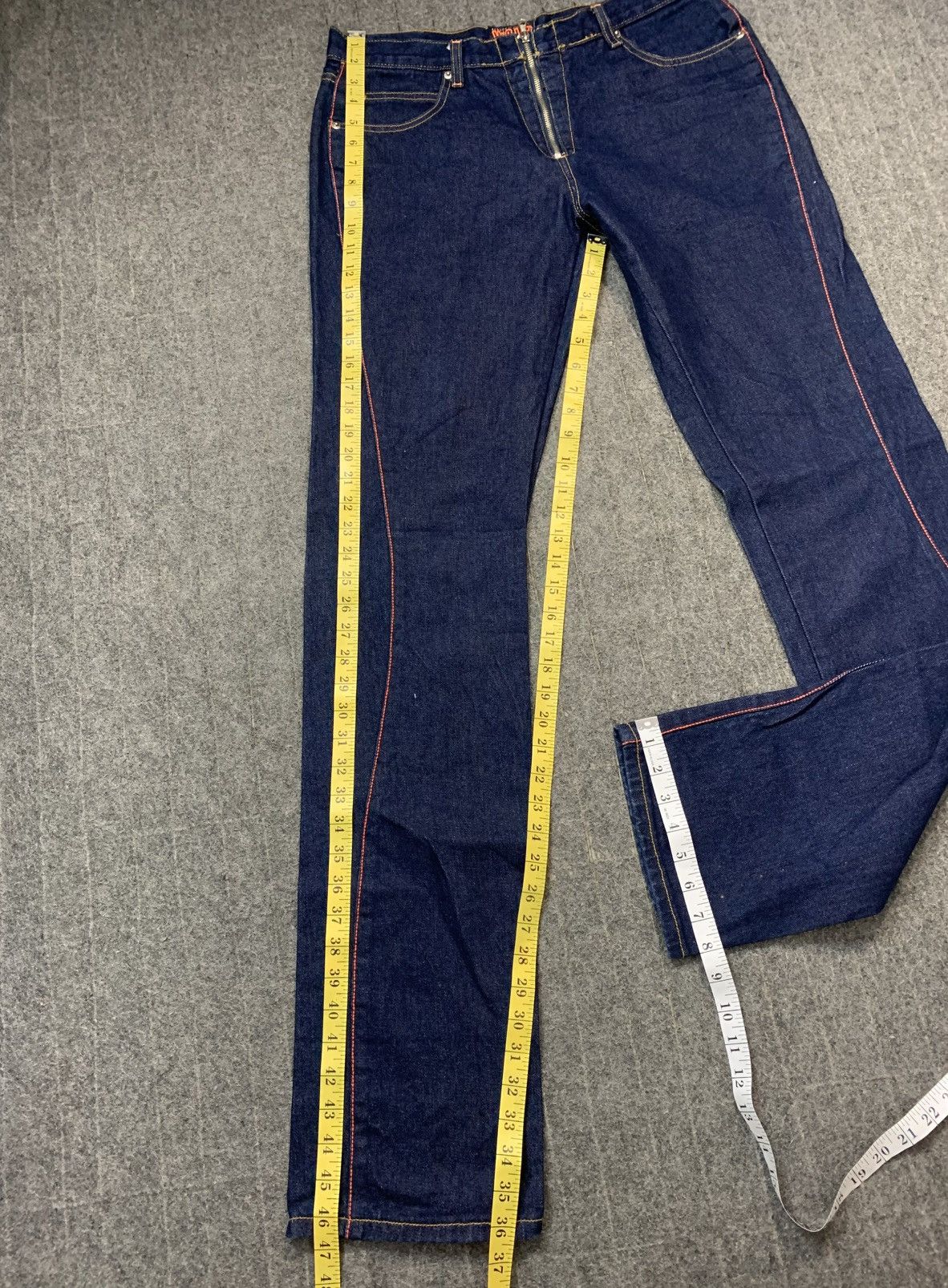 W&LT Hype W.&L.T Wildahd Lethal Trash Kiss The Future Denim Size US 33 - 15 Thumbnail
