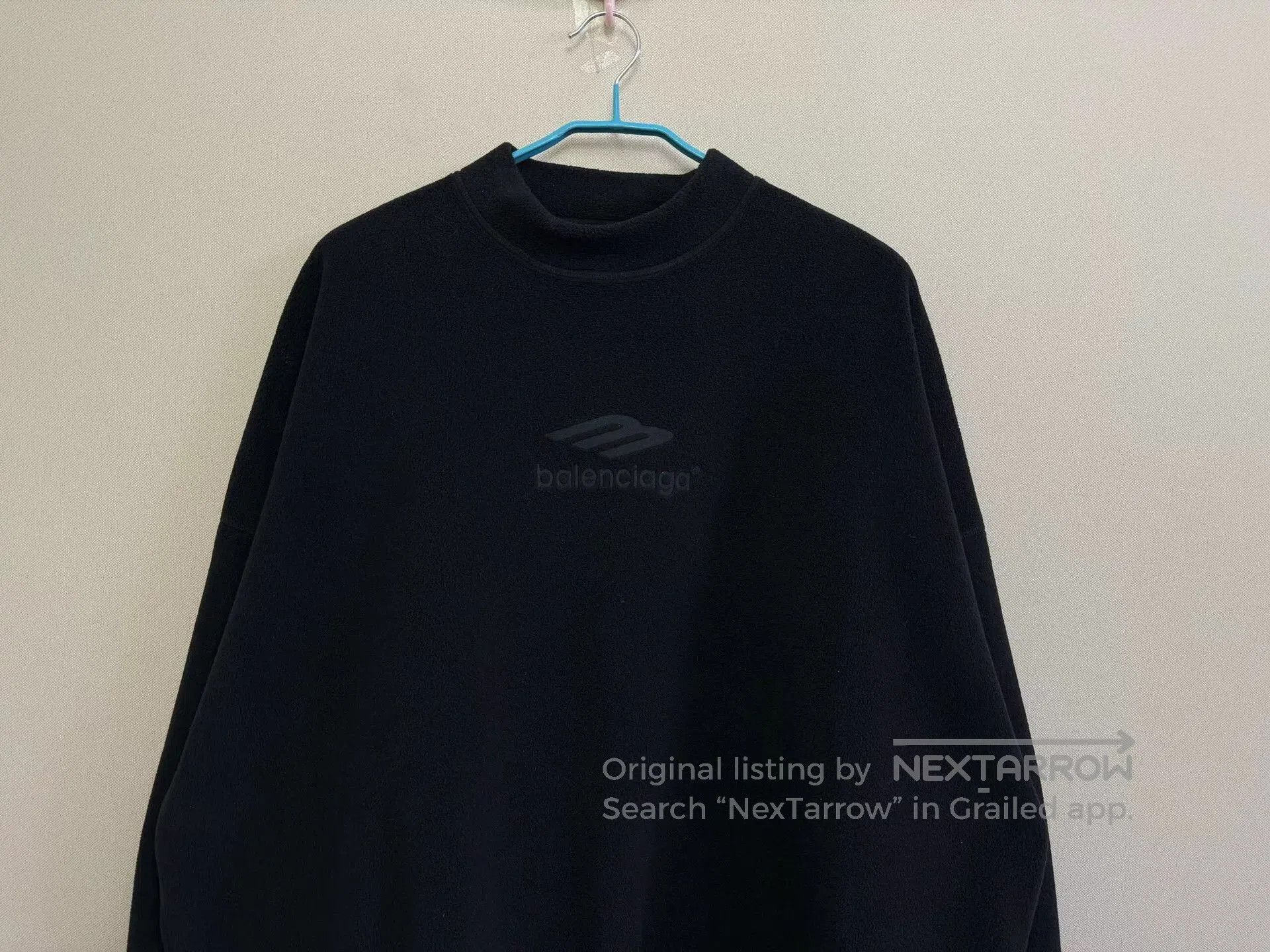 Balenciaga balenciaga black fleece hoodie size XS. Size XS / US 0-2 / IT 36-38 - 2 Thumbnail