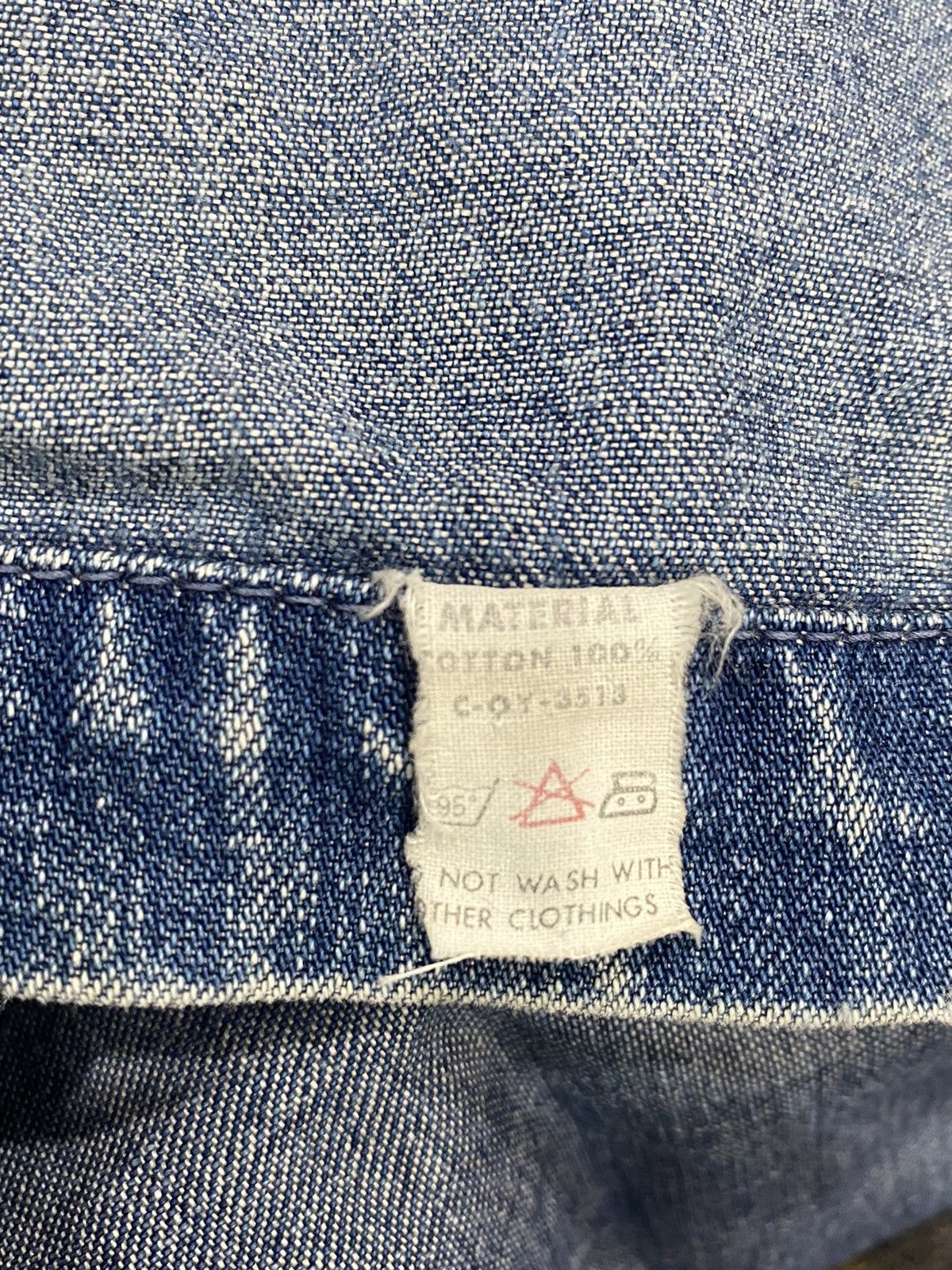 Big John Vintage BIG JOHN Chore Denim Button Size US M / EU 48-50 / 2 - 18 Thumbnail