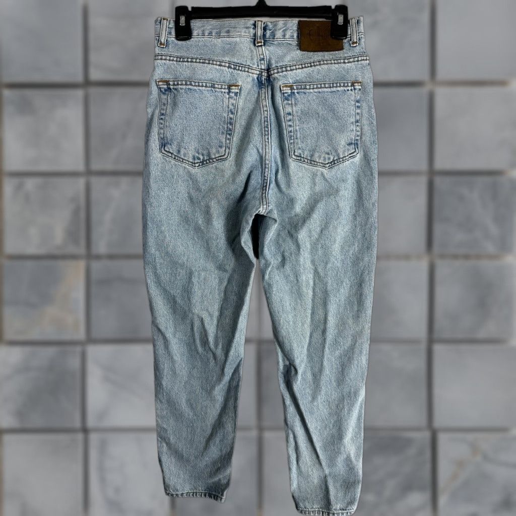 Calvin Klein VINTAGE Calvin Klein Jeans 90s Mom Blue Denim Mid Rise Baggy 27x29 Womens Size 10 Size 32" / US 10 / IT 46 - 1 Thumbnail