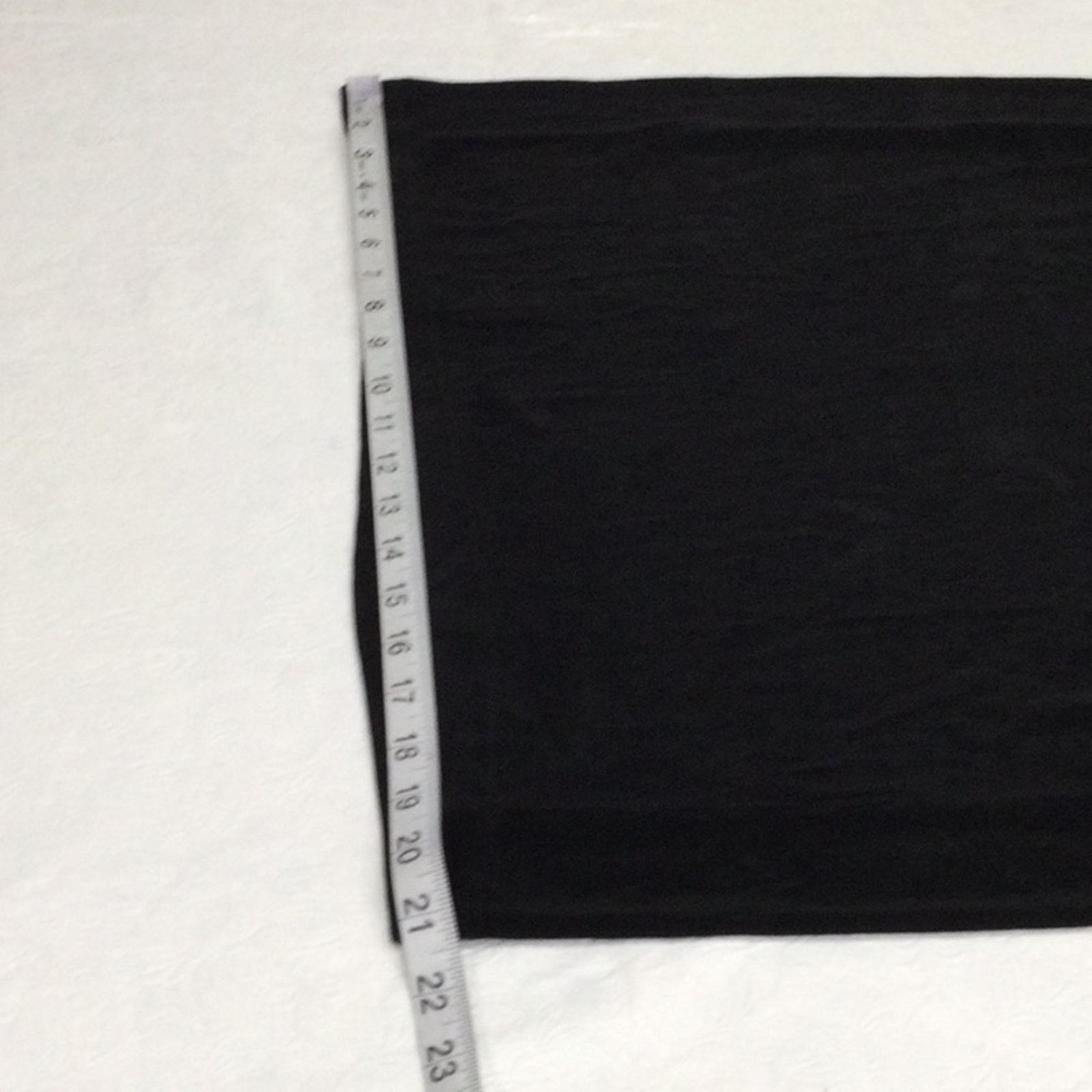 Chicos Chico's Travelers Black Elastic Waist Straight Skirt 3/XL/16 Size 38" / US 16 / IT 52 - 9 Thumbnail