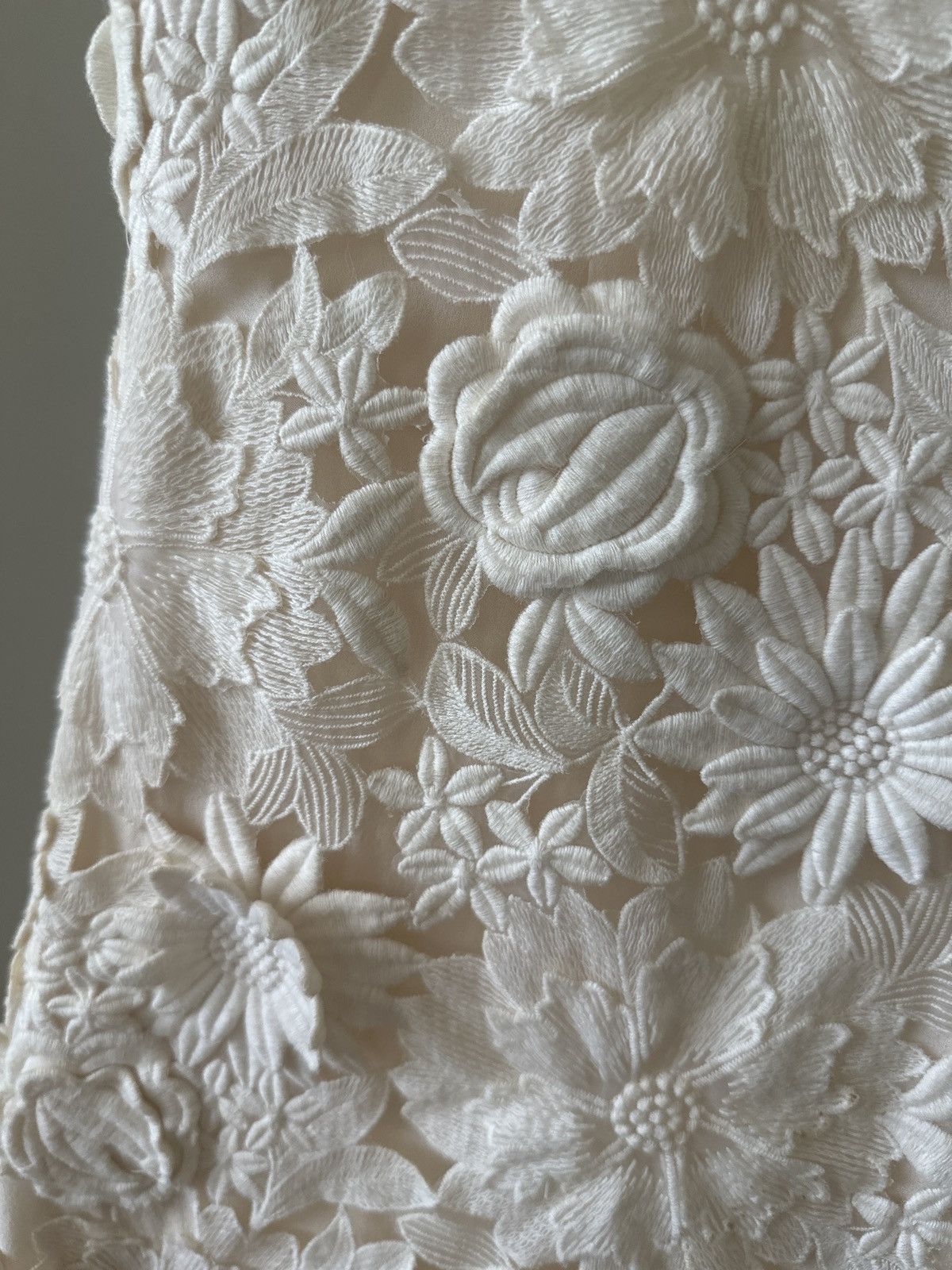 Tory Burch Tory Burch lace white dress Size S / US 4 / IT 40 - 5 Thumbnail