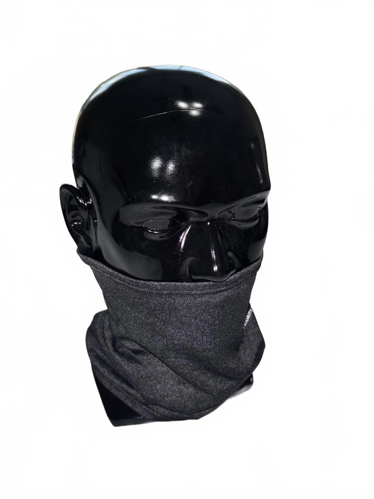 Designer Neck Gaiter - Dark Gray - Stylish and Functional Size ONE SIZE - 2 Thumbnail