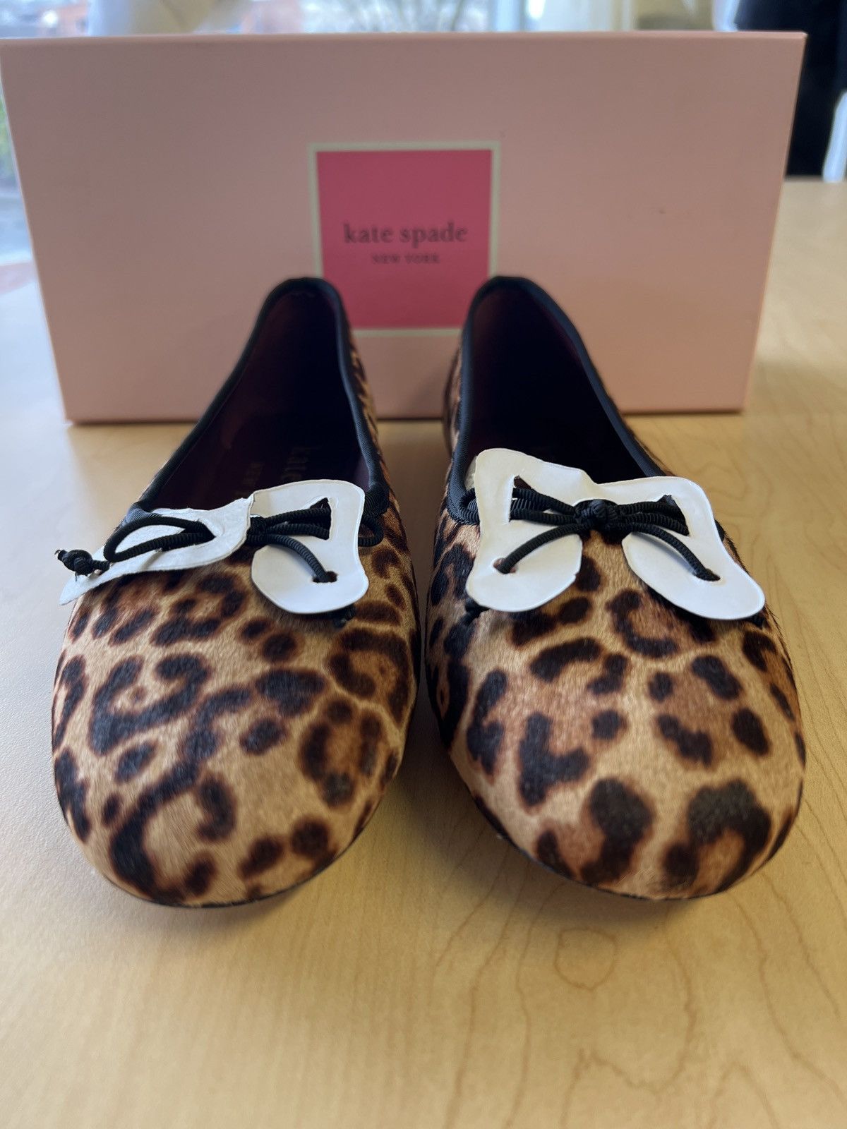 Kate Spade Leopard Print Flats Size US 8 / IT 38 - 3 Thumbnail