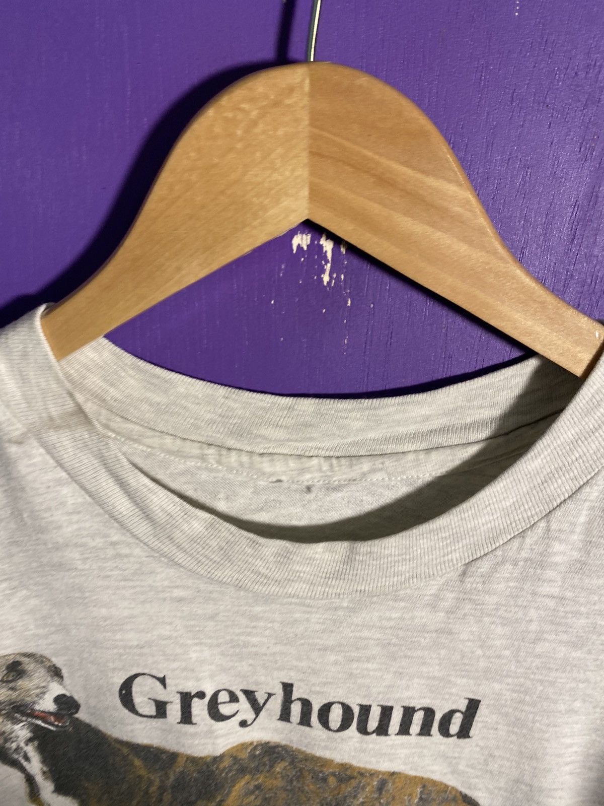 Other Vintage 90s Greyhound dog animal tee Size US XL / EU 56 / 4 - 4 Thumbnail