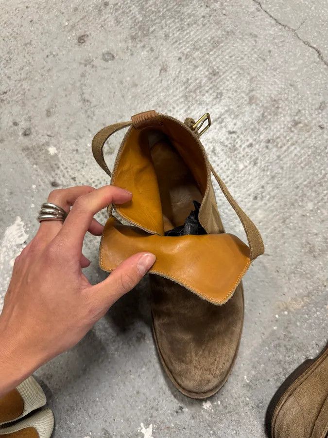 Designer × Saint Laurent Paris × Vintage SS2014 Saint Laurent Beige Leather Suede Boots Size US 8 / EU 41 - 10 Thumbnail